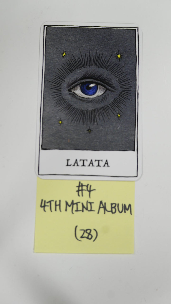 (g) I-DLE "I Burn" 4th Mini - Official Photocard, Postcard, Stickers - Minnie