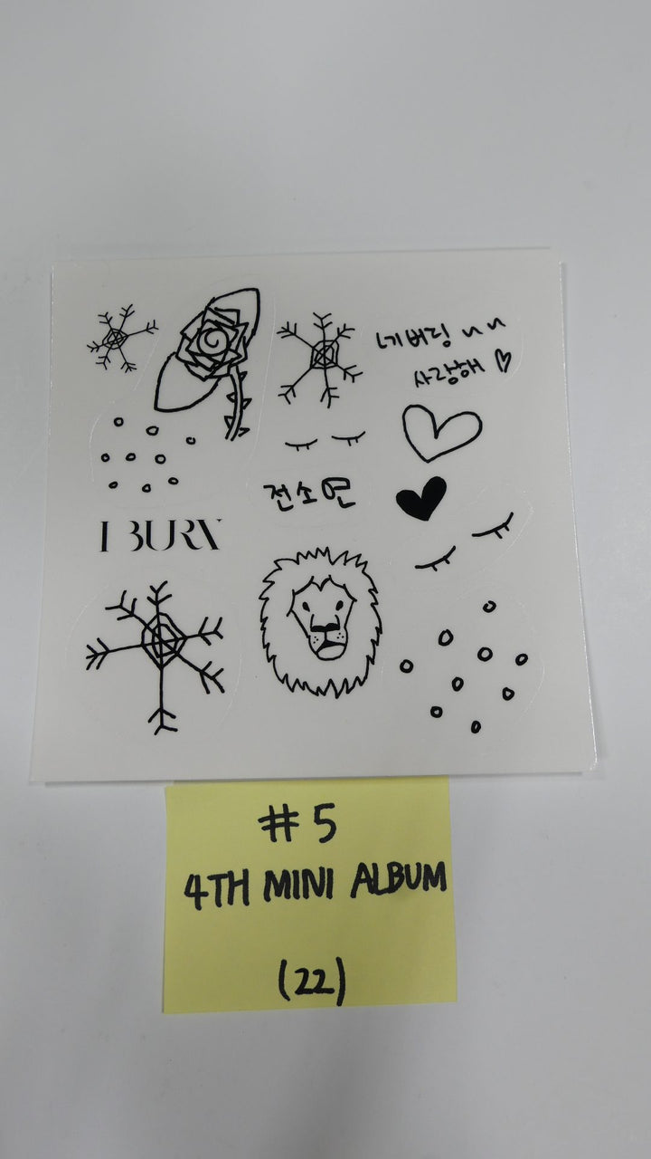 (g) I-DLE "I Burn" 미니 4집 - 오피셜 포토카드, 엽서, 스티커 - 소연