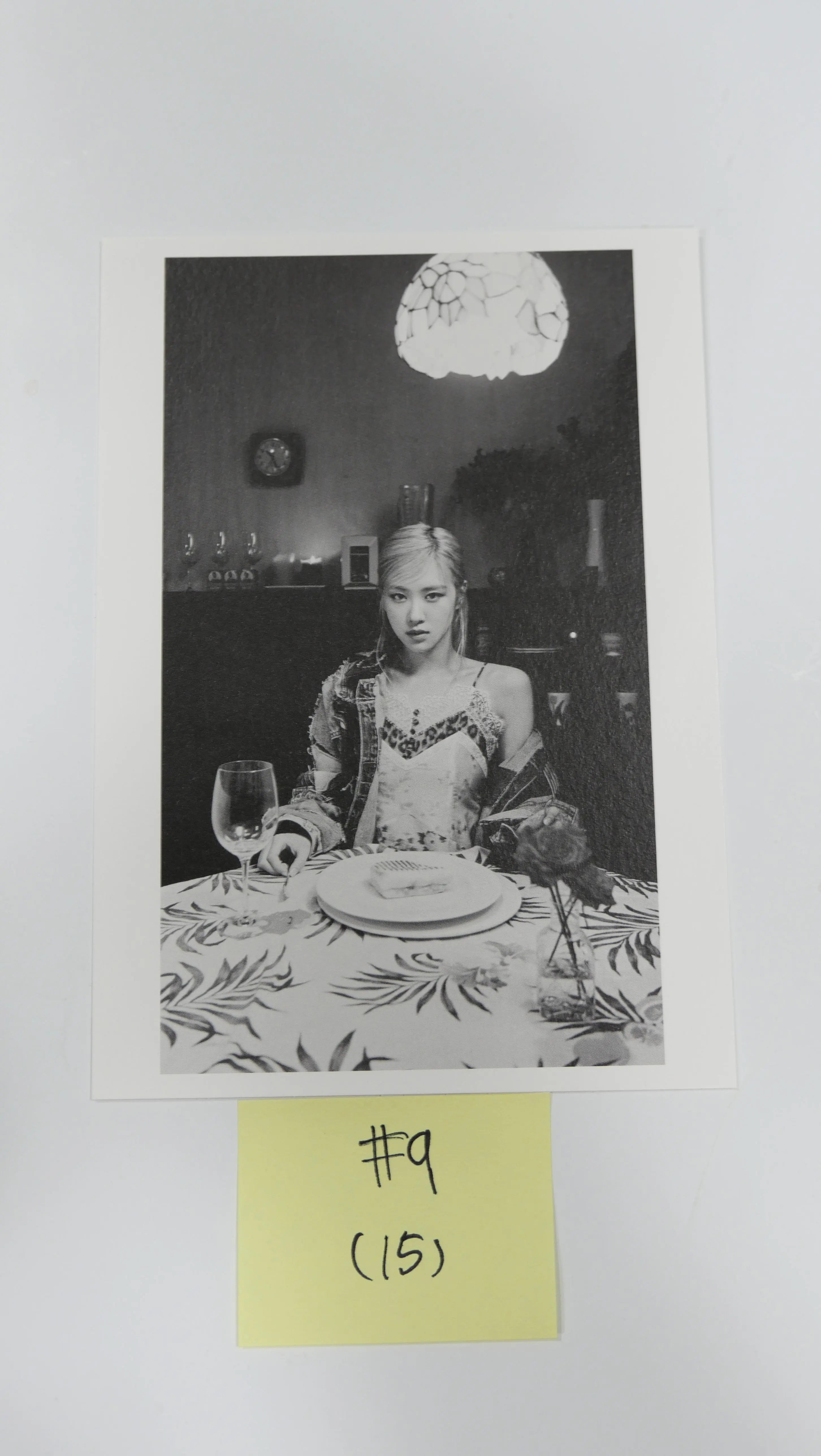 Rose (of Blackpink) -R- Official Postcard - HALLYUSUPERSTORE