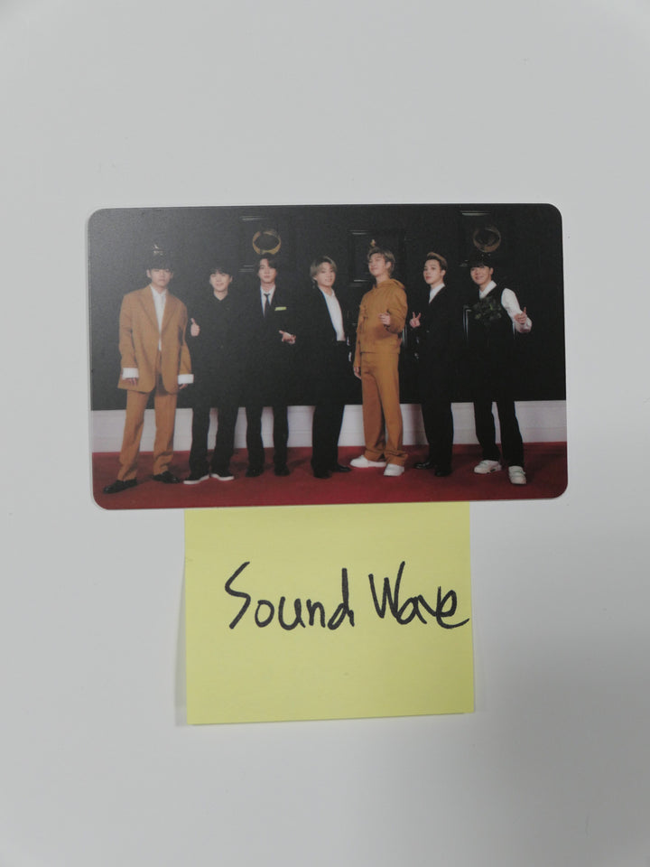 방탄소년단 BE The GRAMMY 에디션 - LUCKY DRAW (SOUND-WAVE, M2U) 포토카드
