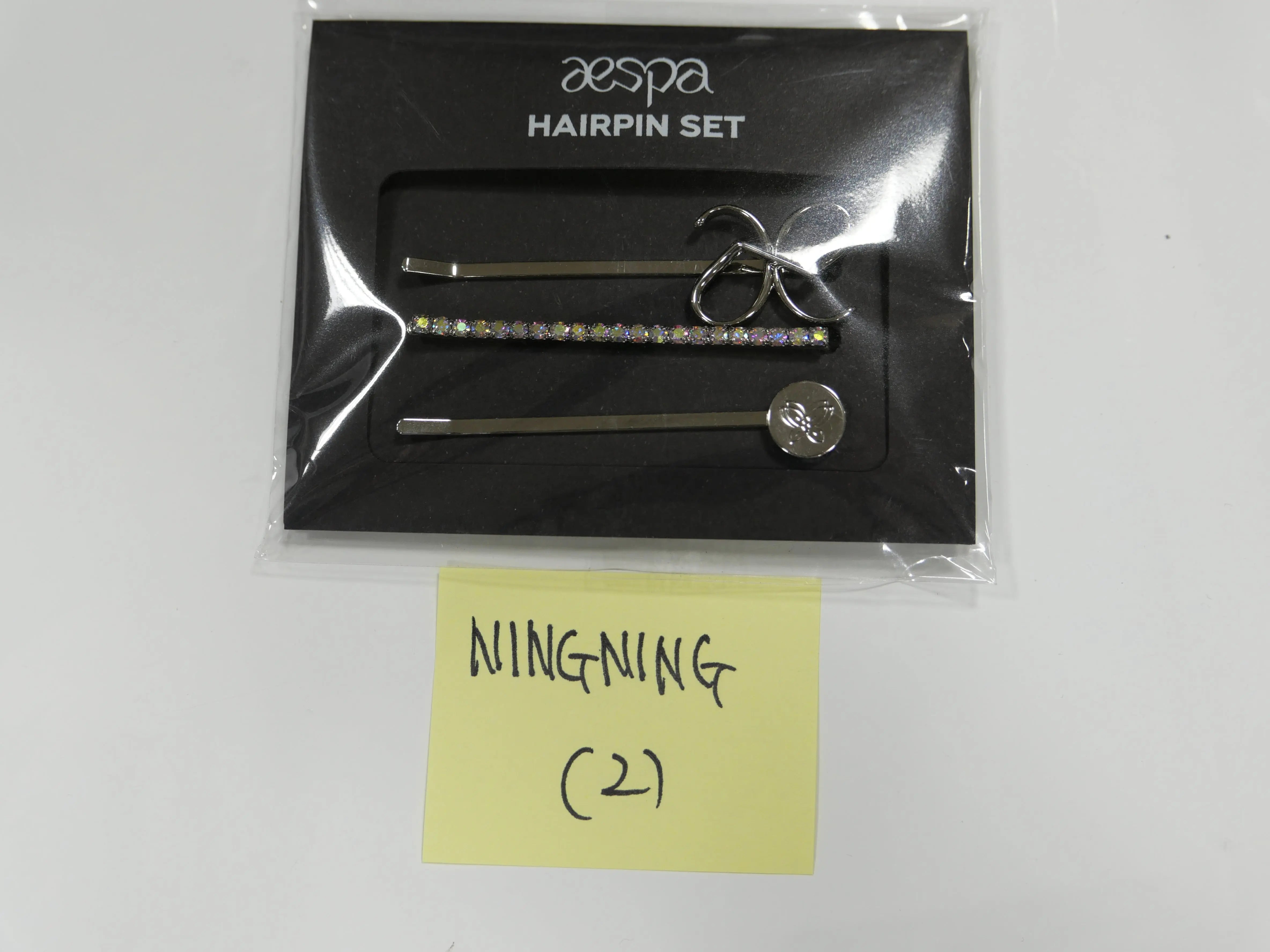 AESPA SMTOWN OFFICIAL GOODS - Grip Tok, Key Ring, Hair Pin Set