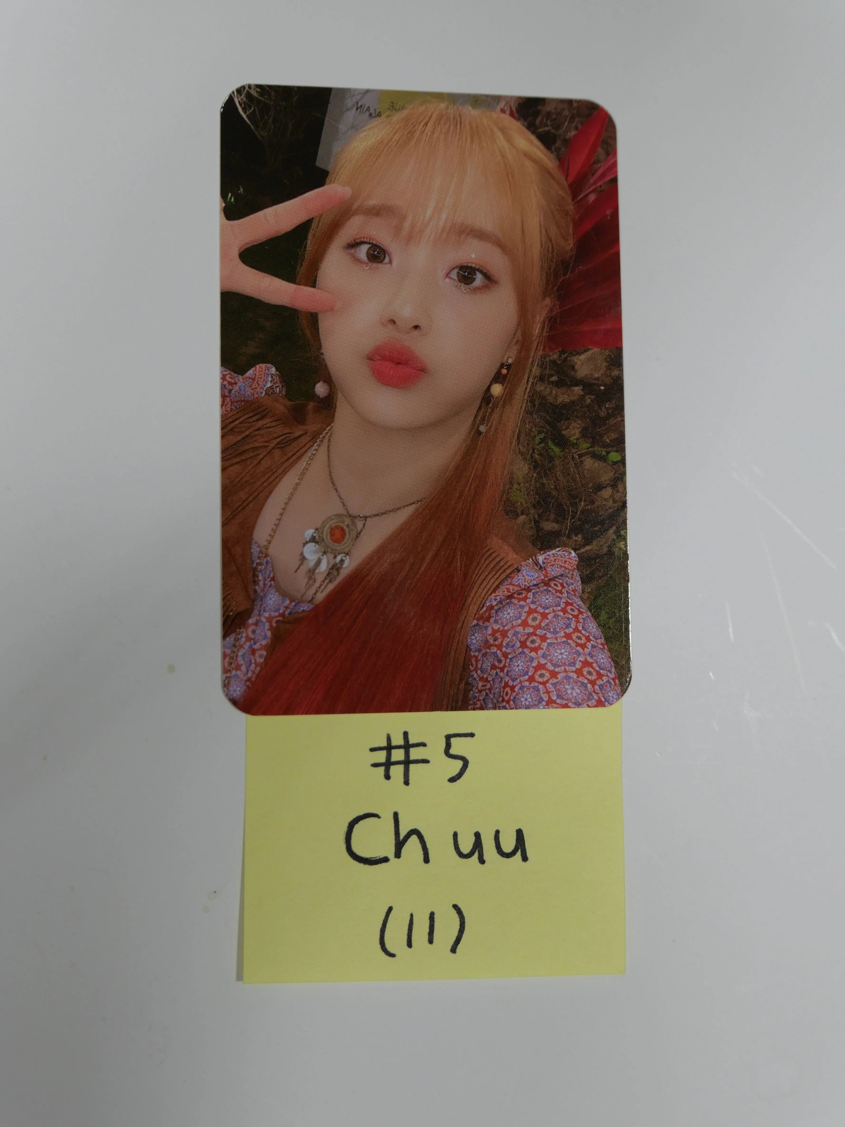 loona chuu loonaverse from VVIP トレカ チュウ LOONA 2022 이달의 소녀 CONCERT [LOONAVERSE : FROM] OFFICIAL