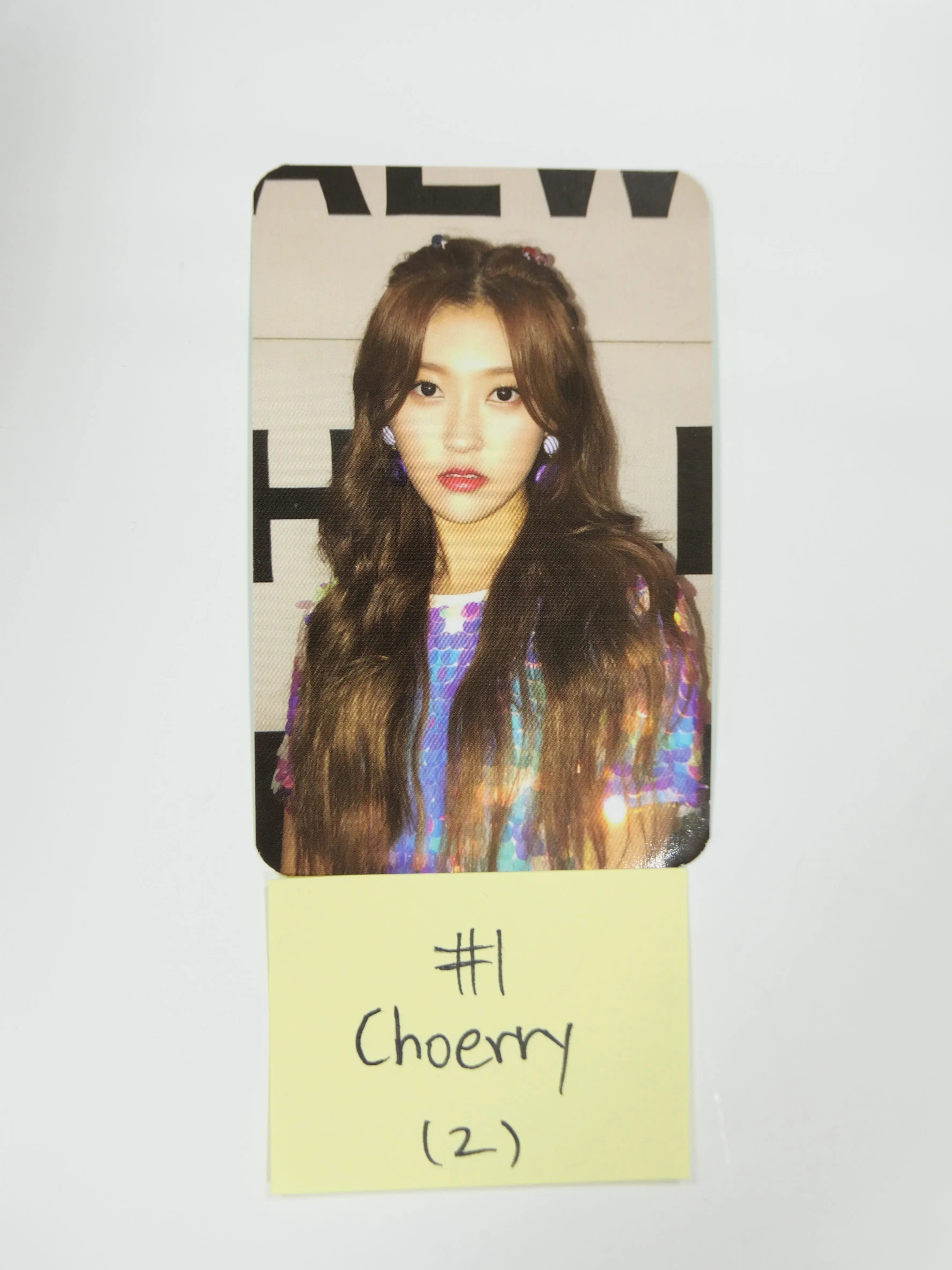 Loona Superstar online Choerry Official Photocard