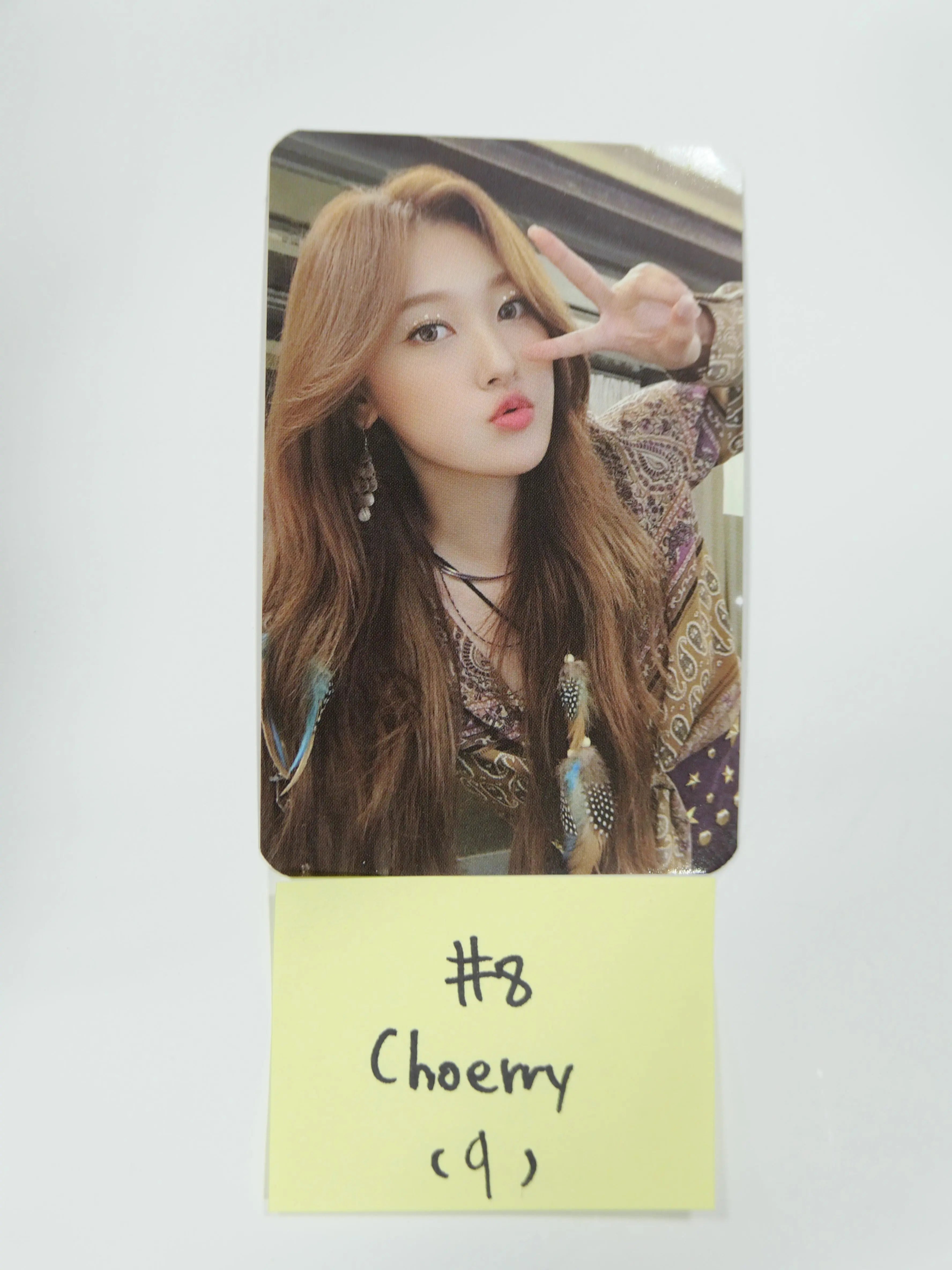 Loona Superstar online Choerry Official Photocard