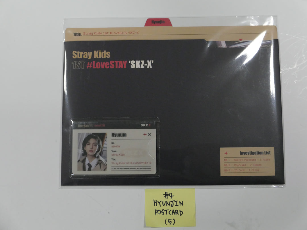 Stray Kids - [1ST#LoveSTAY 'SKZ-X'] - 엽서 &amp; 신분증 파일 세트 
