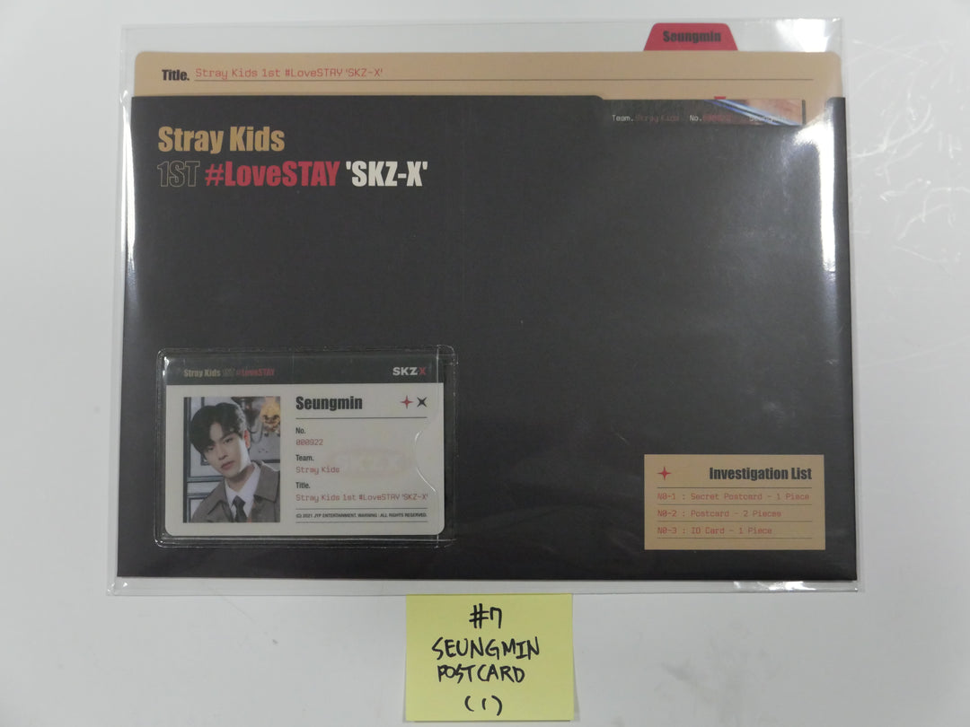 Stray Kids - [1ST#LoveSTAY 'SKZ-X'] - POSTCARD & ID CARD FILE SET