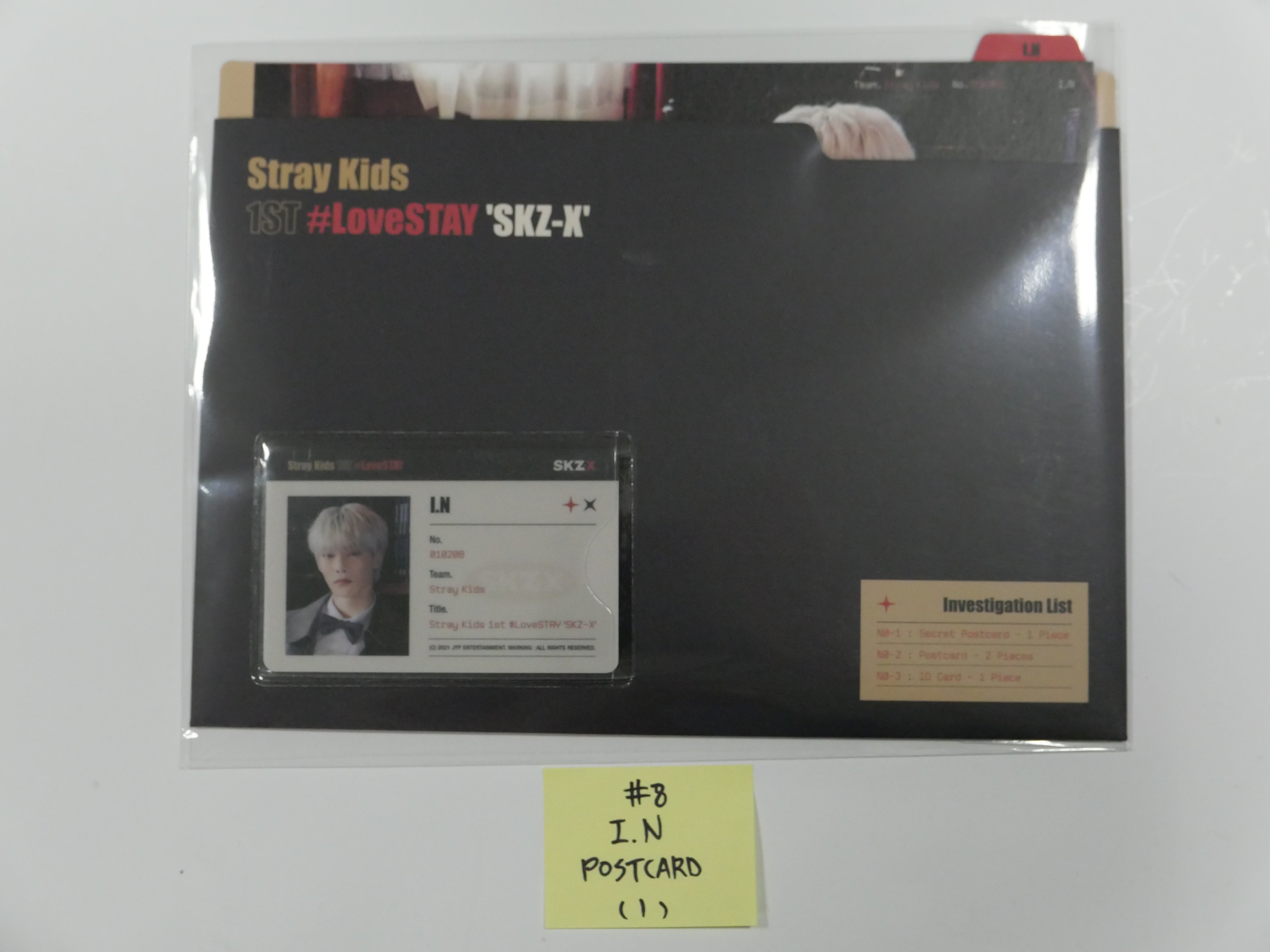Stray Kids - [1ST#LoveSTAY 'SKZ-X'] - ポストカード & IDカードファイルセット