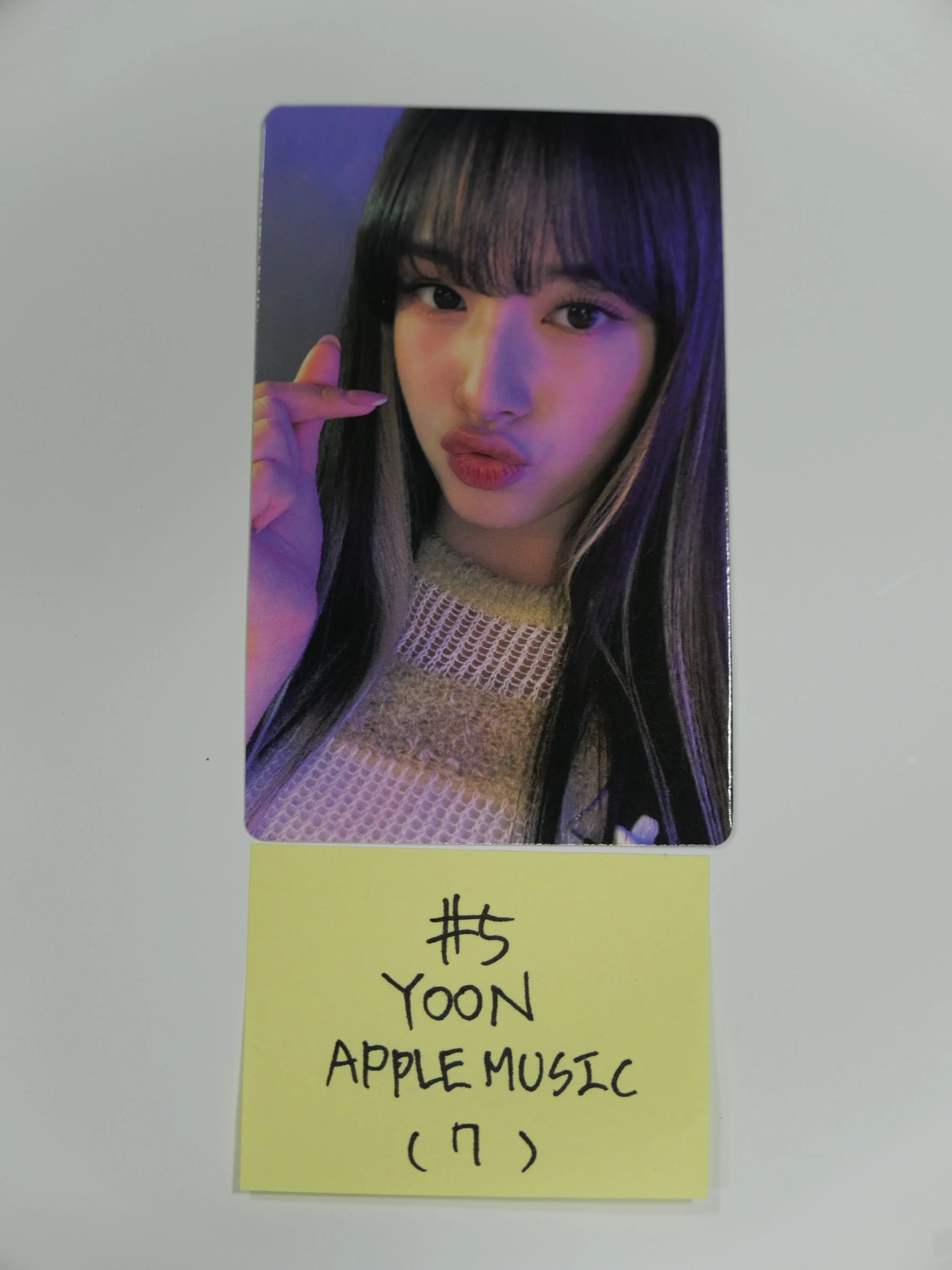 StayC [ASAP] - Applemusic Pre-order Photocard - HALLYUSUPERSTORE