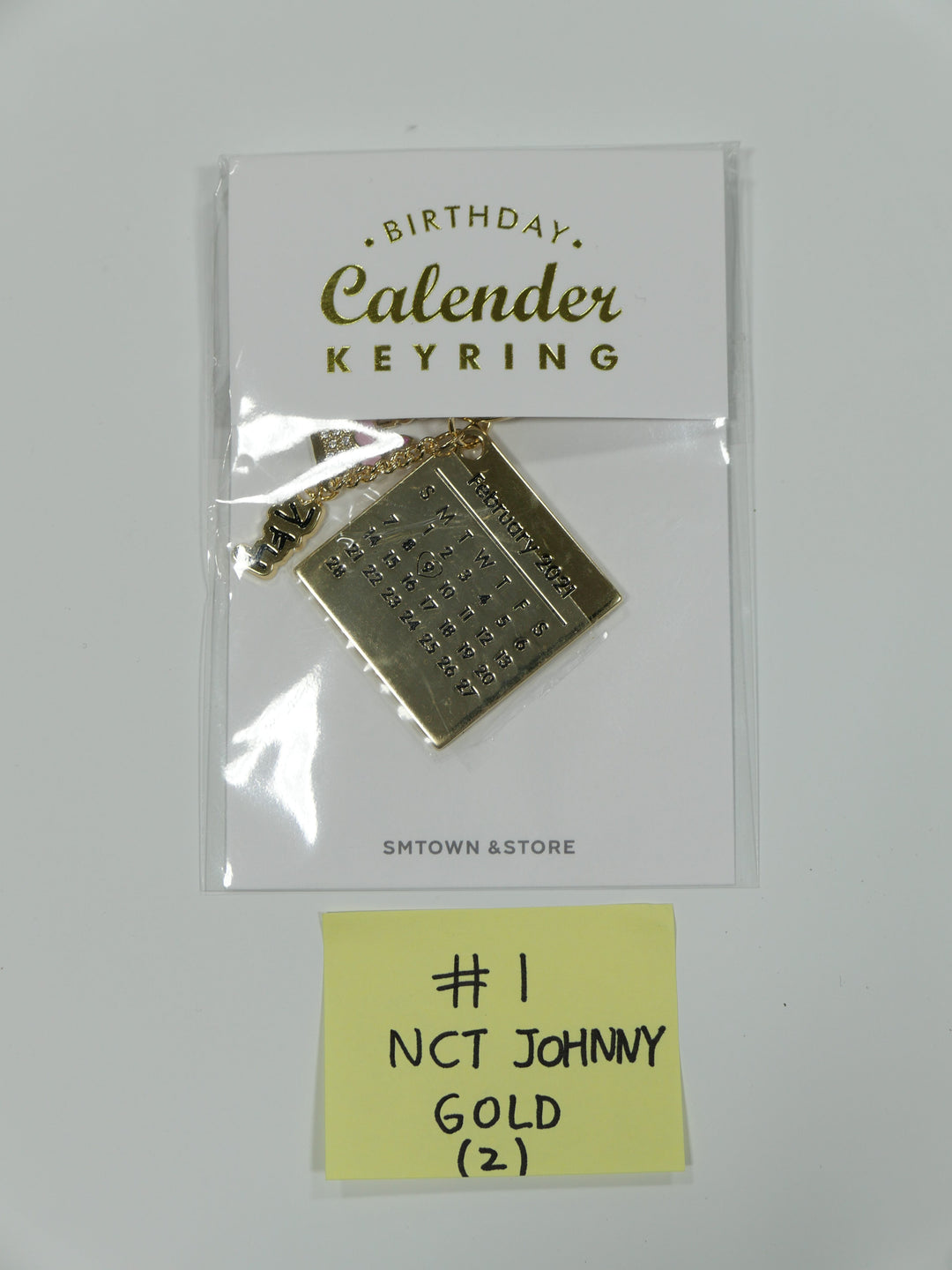 Johnny (of NCT) - Artist Birthday Keyring