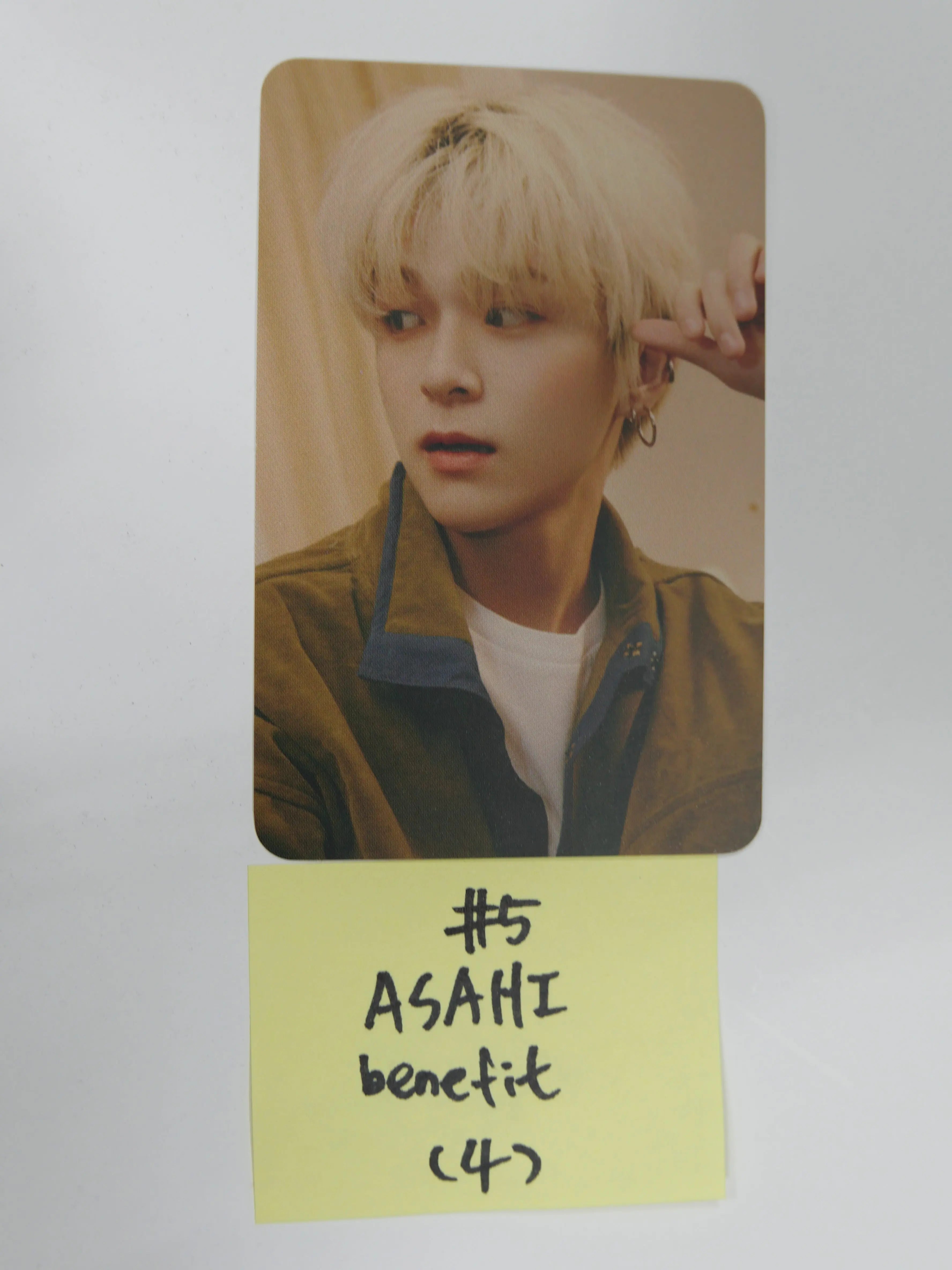 Treasure The First Step - Pre Order Photocard - ASAHI