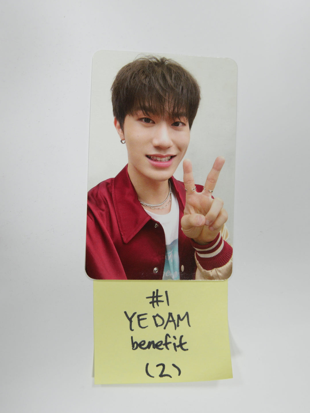 Treasure The First Step - Pre Order Photocard - Yedam
