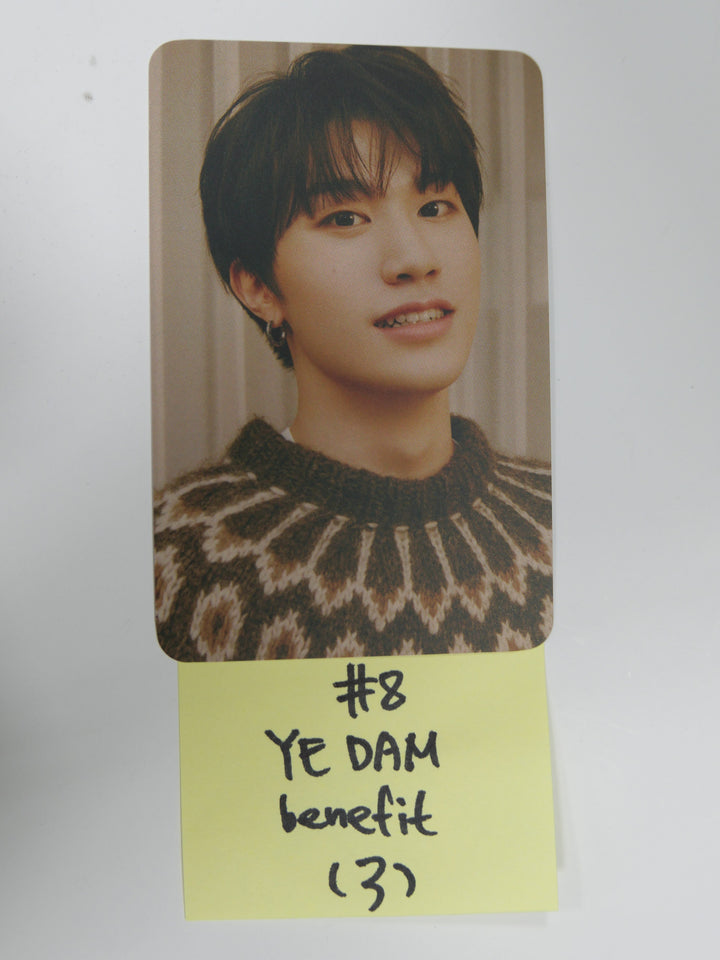 Treasure The First Step - Pre Order Photocard - Yedam