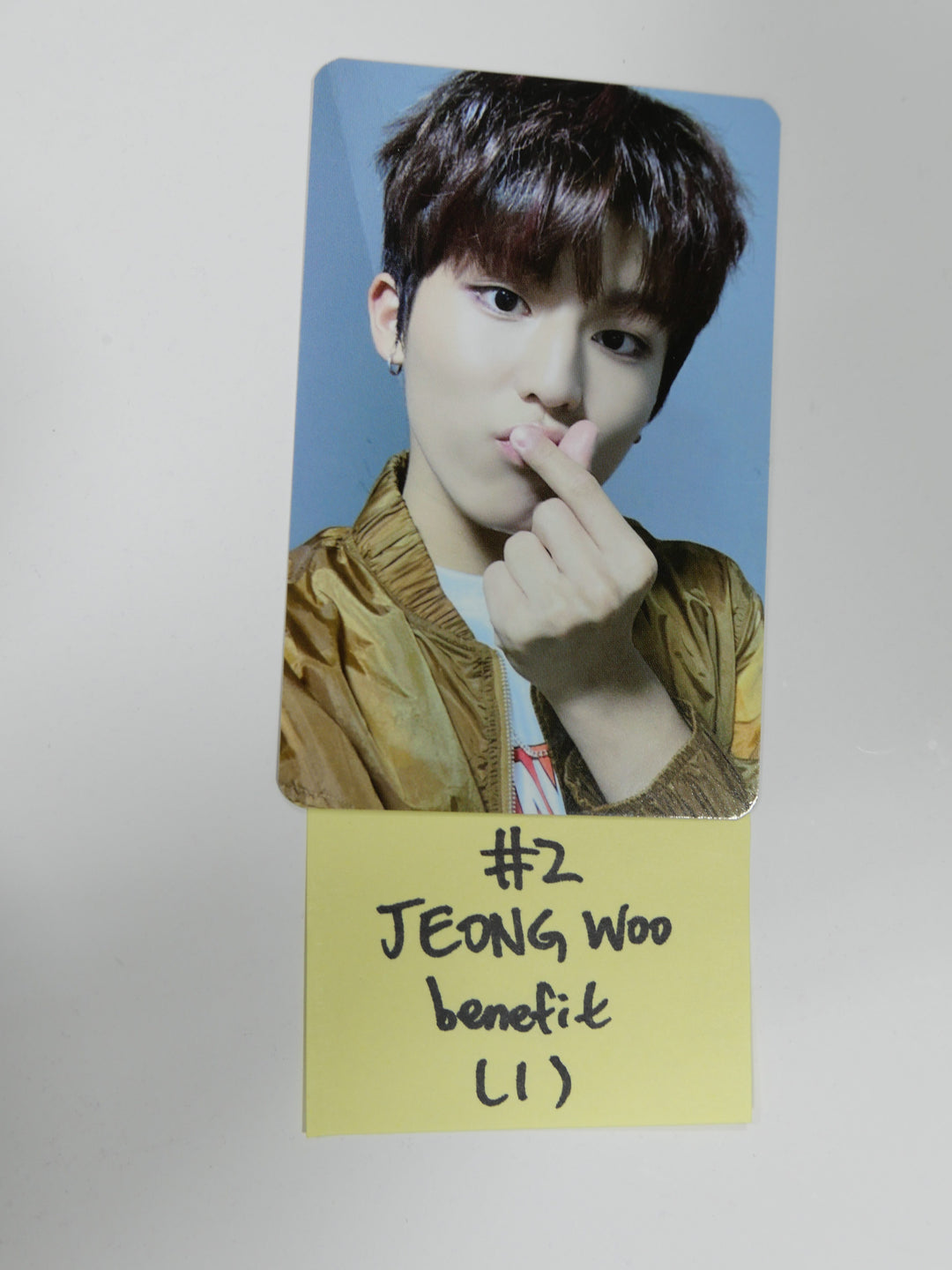 Treasure The First Step - Pre Order Photocard - Jeongwoo