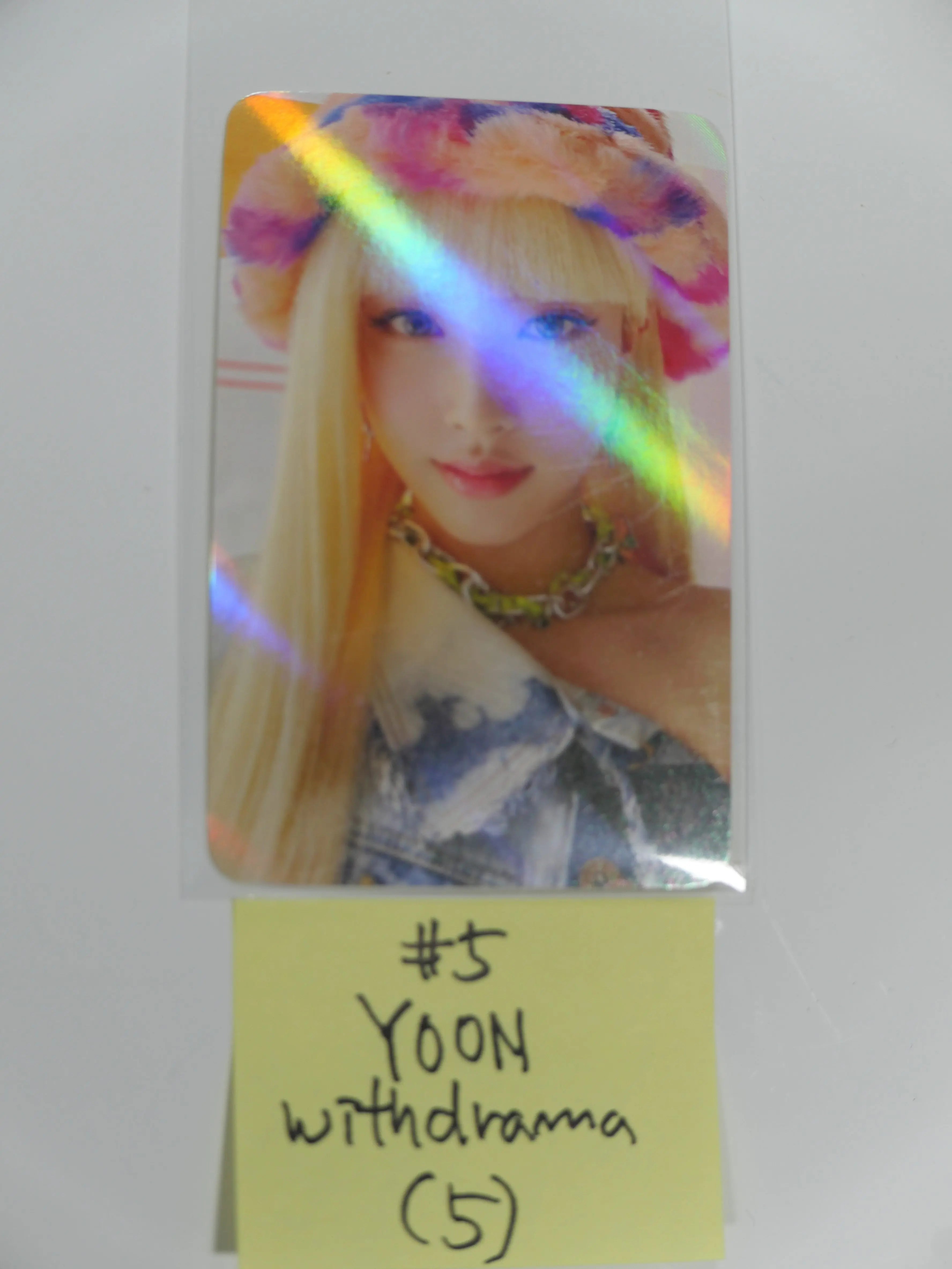 StayC [ASAP] - WithDrama Hologram benefit Photocard - HALLYUSUPERSTORE