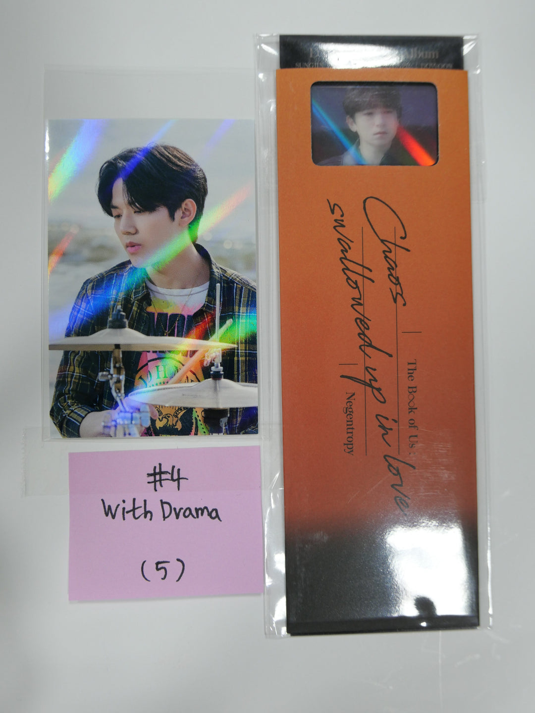 Day6 'The Book of Us : Negentropy' - Withdrama Preorder Benefit Hologram Photocard