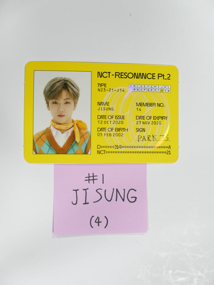 NCT U RESONANCE PT 1-2 Official Photocard