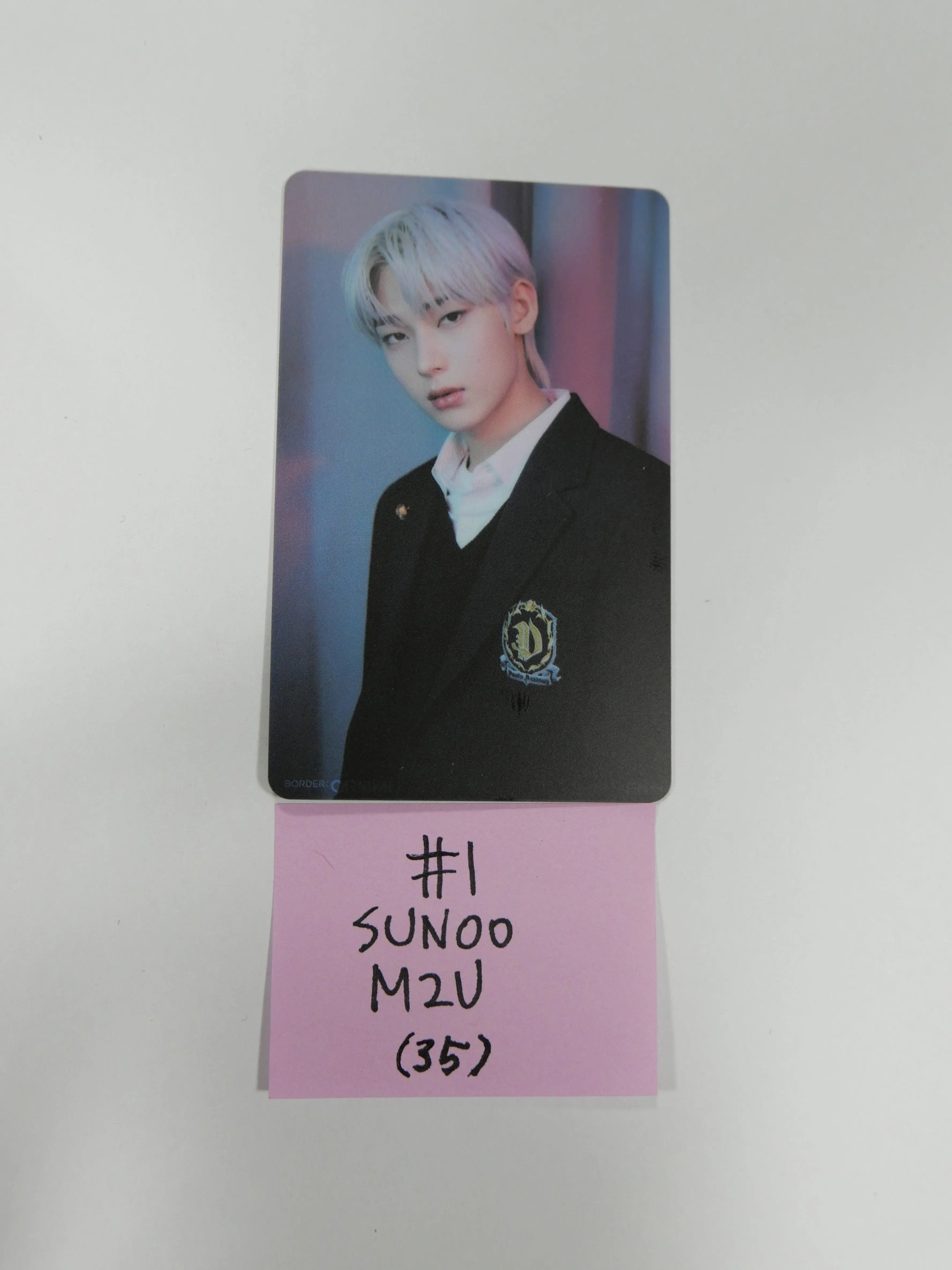 Enhypen 'Border Carnival' - Lucky Draw Photo Card (M2U