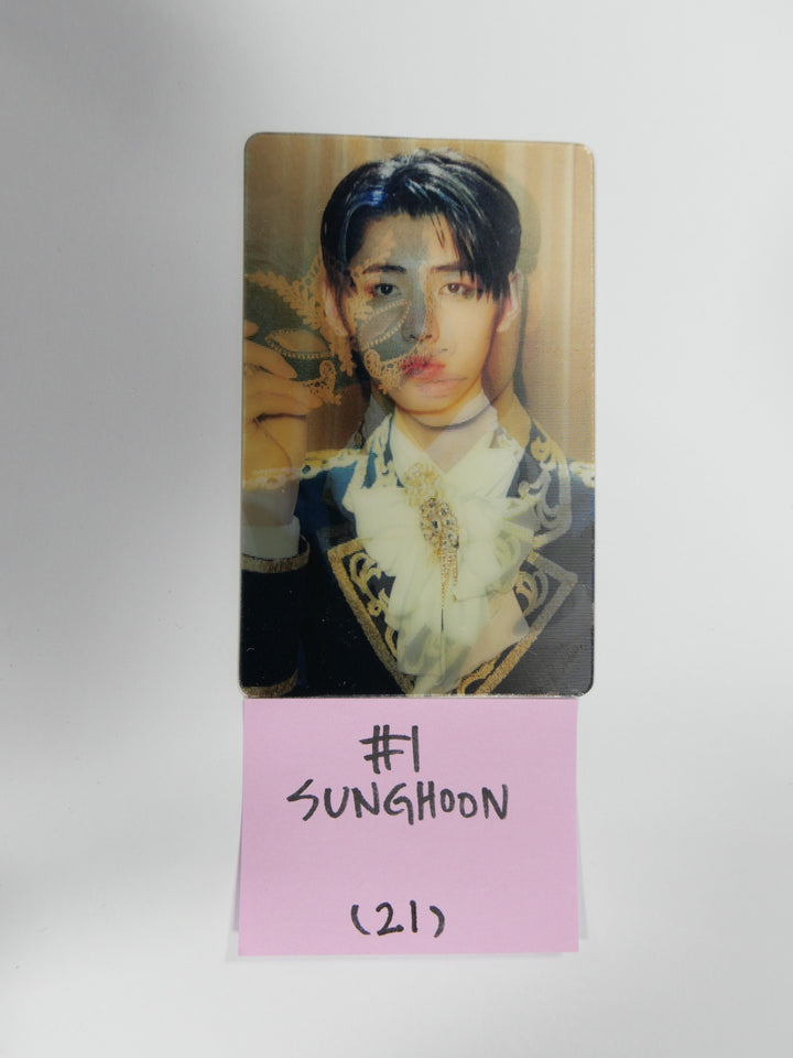 Enhypen '보더 카니발' - Official Photocard (성훈, 니키, 정원)
