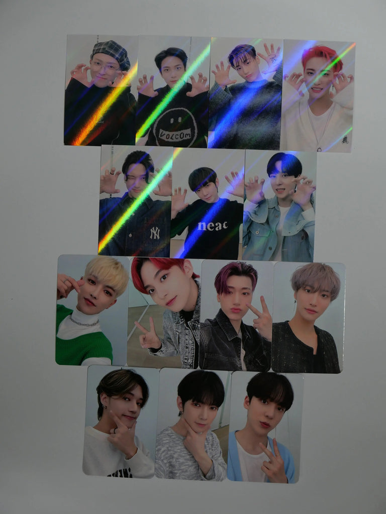 超歓迎 Part.2] [ZERO:FEVER Ateez - 2 Ver. Photocard Event Makestar タレントカード