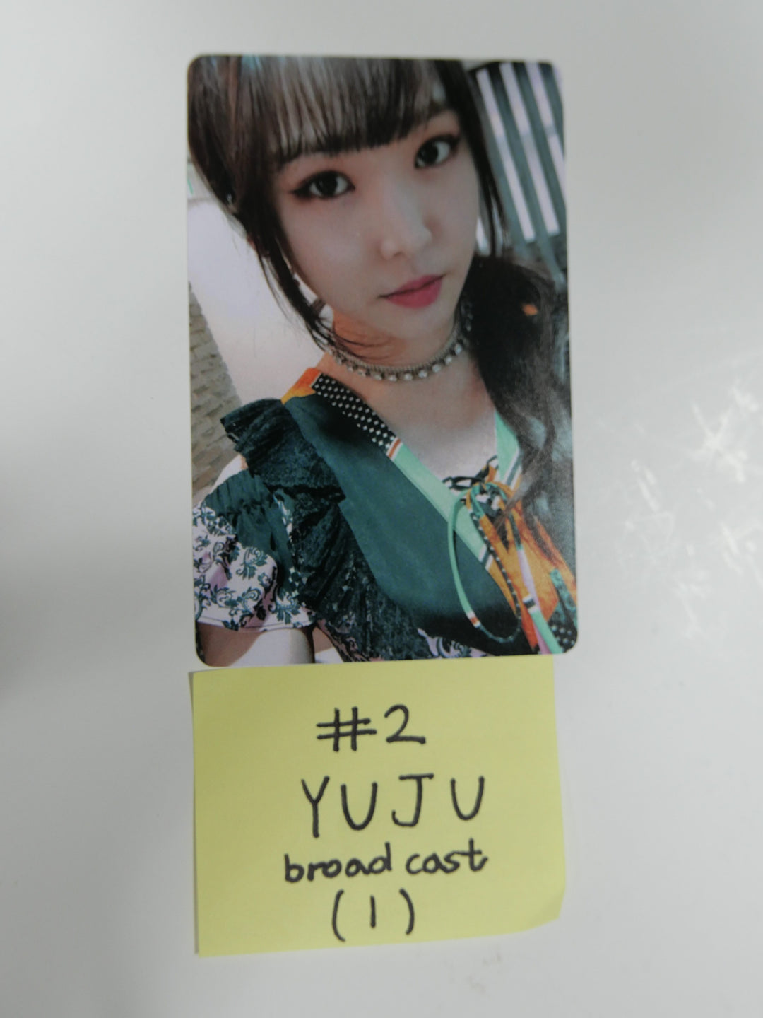 Gfriend Broadcast, Hand Autographed Photocard (OLD)