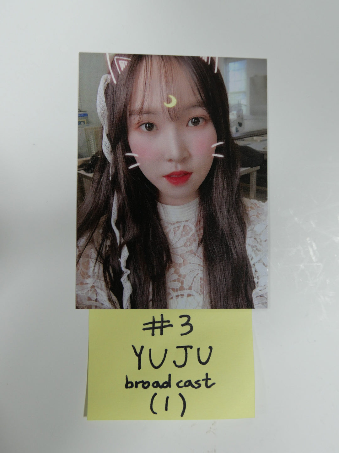 Gfriend Broadcast, Hand Autographed Photocard (OLD)