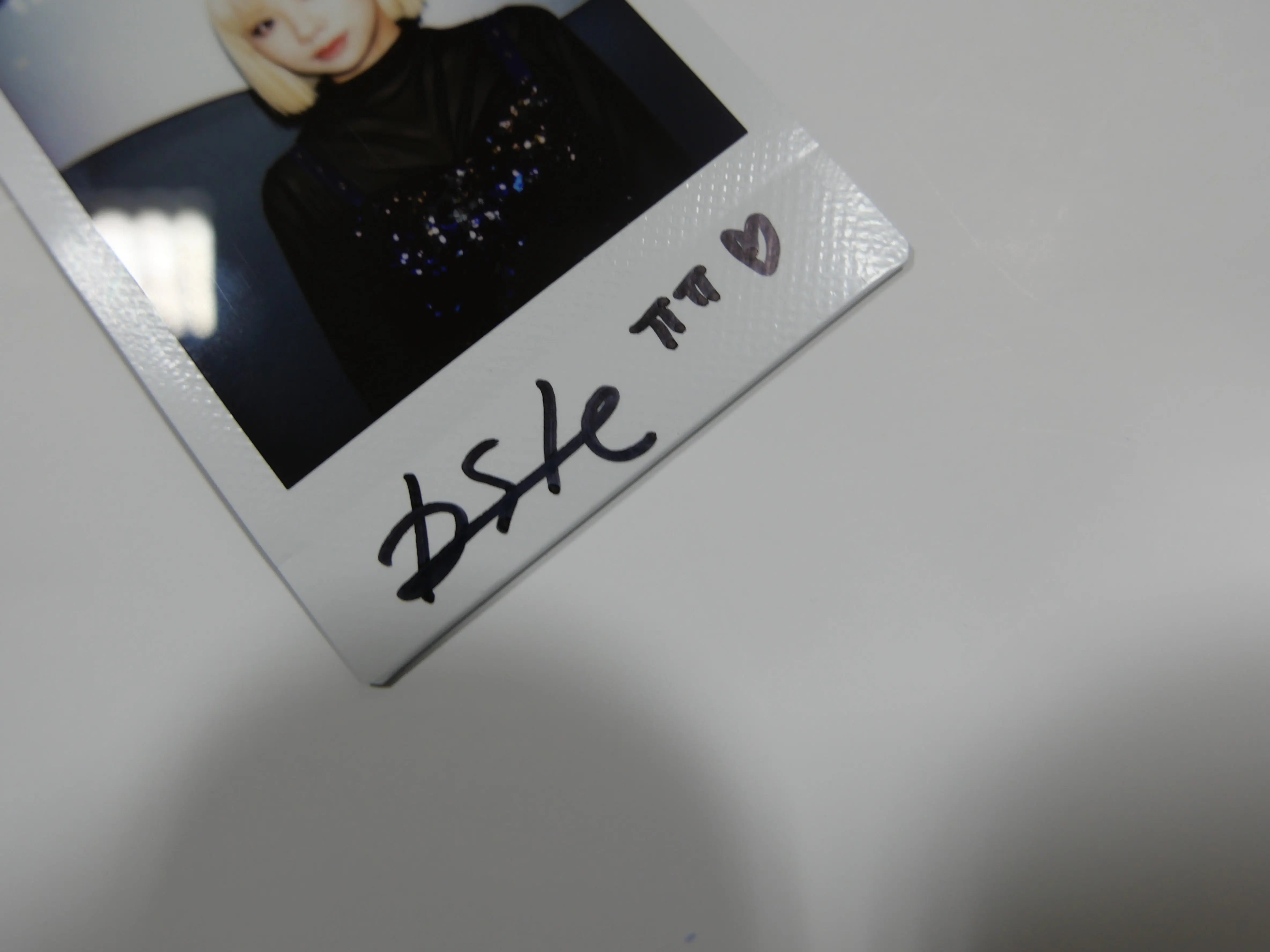 Dosie (of Purple Kiss) - Hand Autographed (Signed) Polaroid