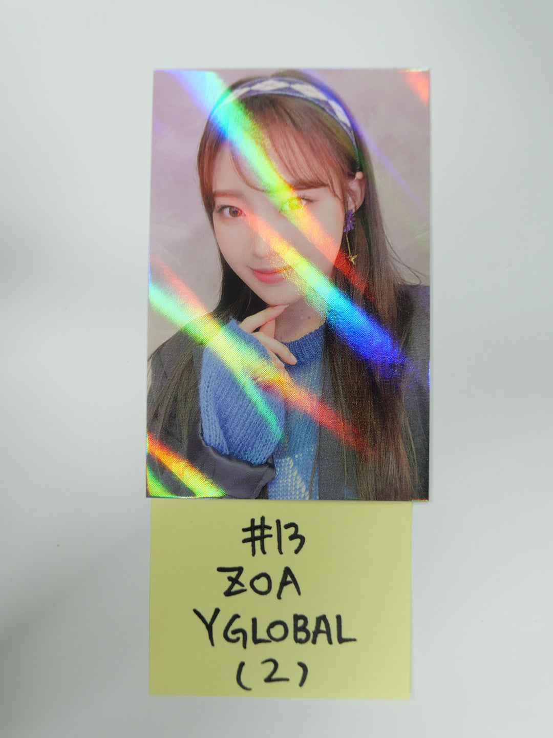 Weeekly "We Play" 3rd mini - Yglobal Pre-order Event Hologram Photocard