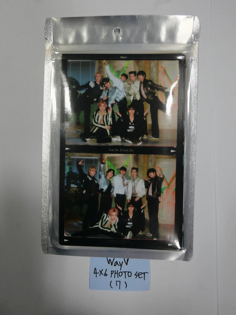 WayV 假日 KICK BACK OFFICIAL MD 4 X 6 Photo Set