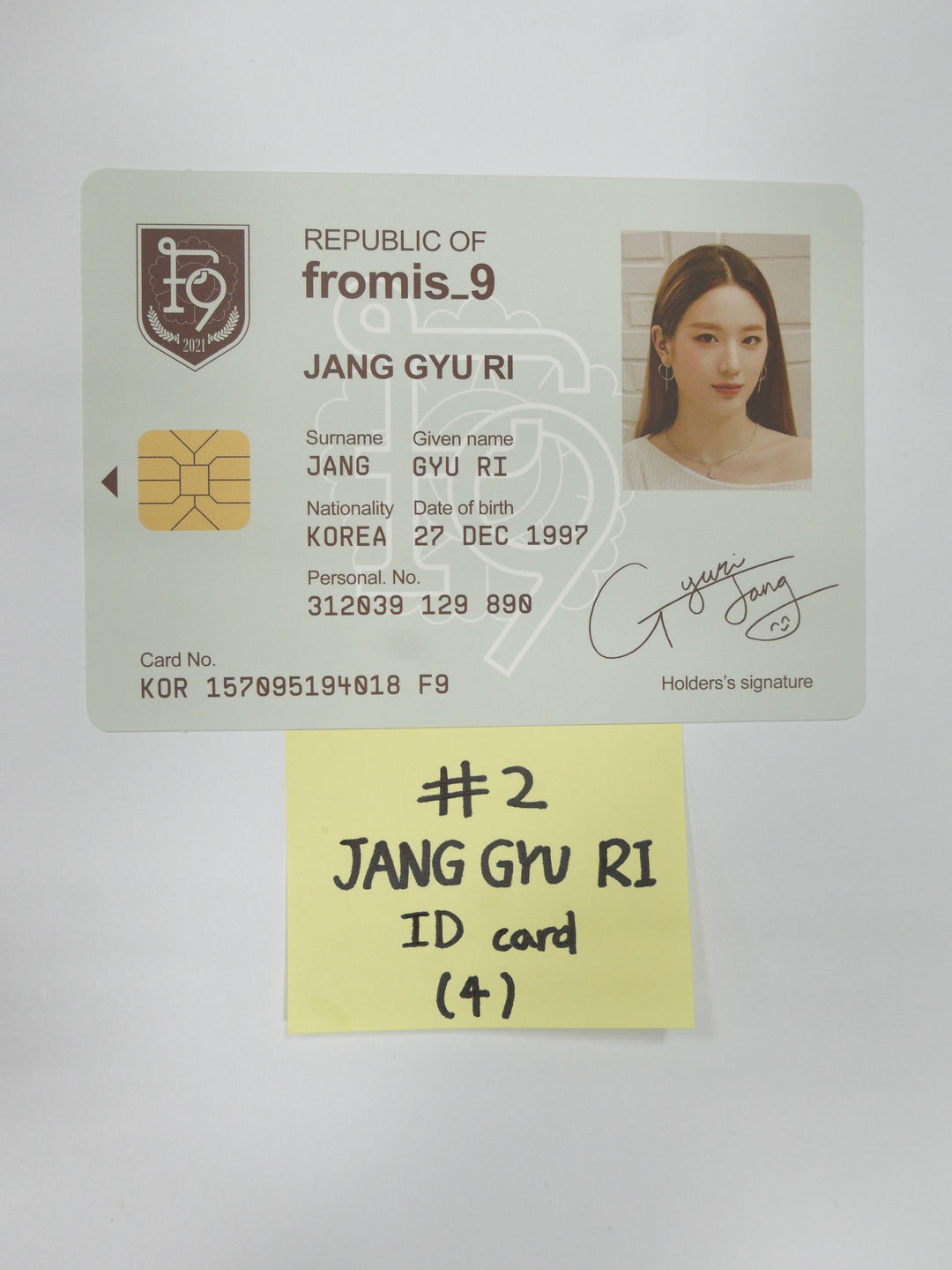 Fromis_9 "9 Way Ticket" - Official Postcard & ID Card (updated 5-26)