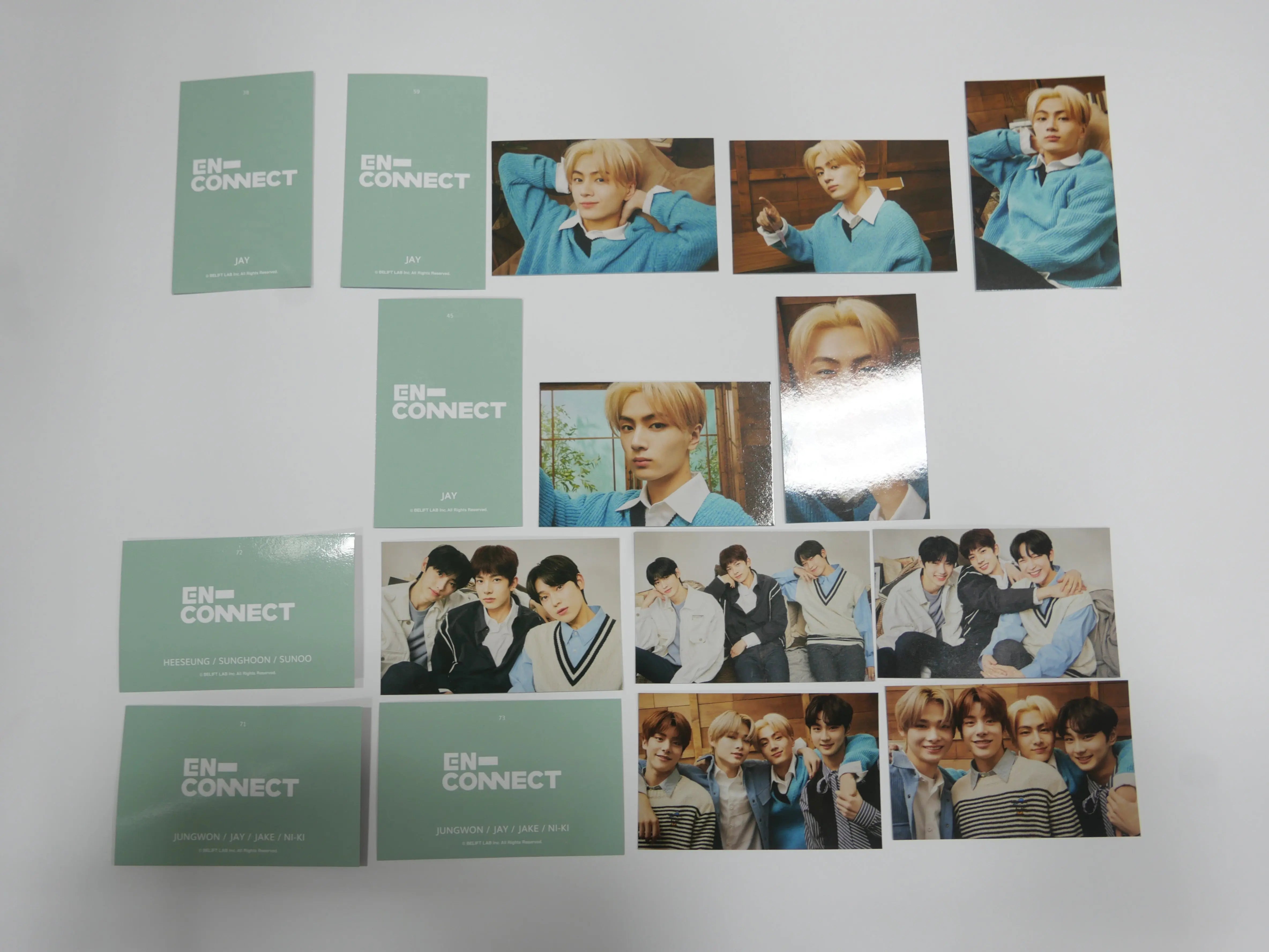 Enhypen En -Connet Official Trading Card ( Group & Jay ) – HALLYUSUPERSTORE