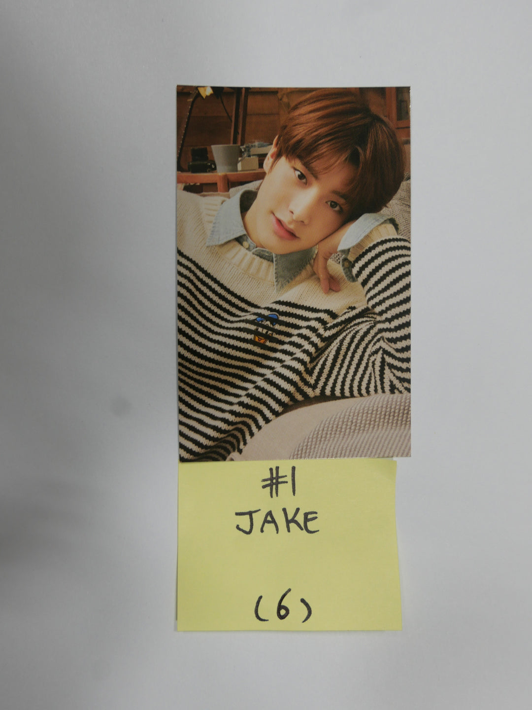Enhypen En -Connet 공식 트레이딩 카드 ( Jake &amp; Jung Won )