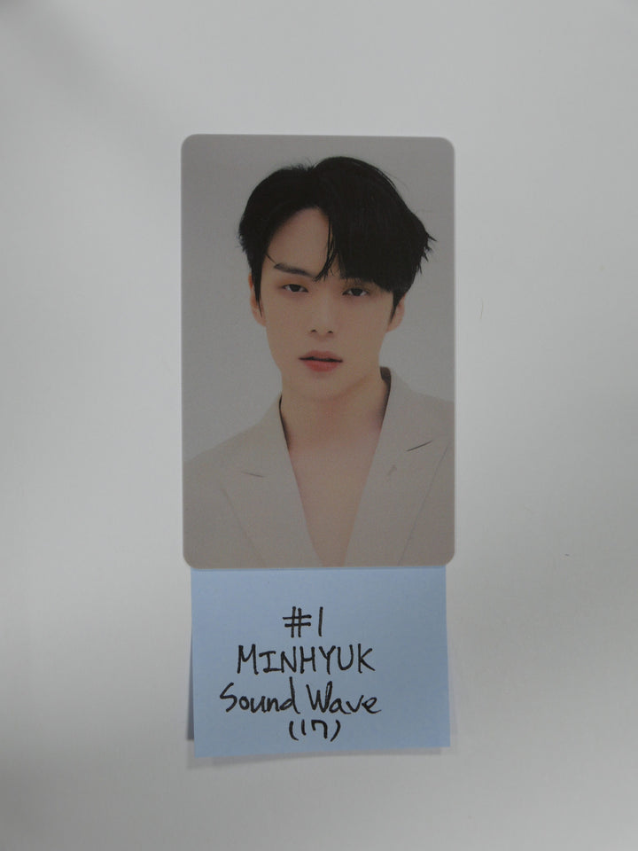 Monsta X 'One Of A Kind' - Soundwave Luckydraw プラスチック フォトカード