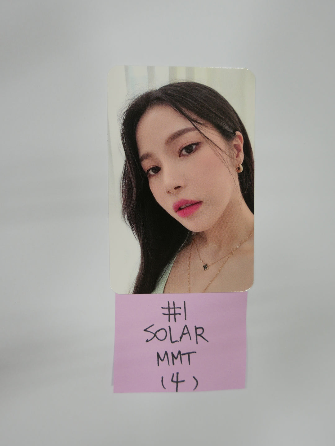 마마무 'WAW' -MMT 팬사인회 포토카드