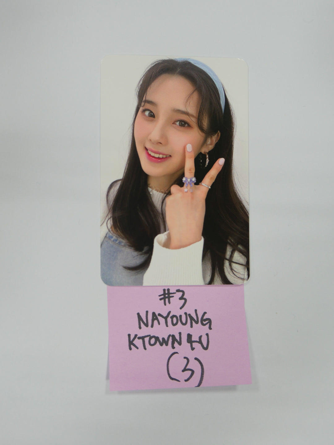 Lightsum 'Vanilla' - Ktown4U Fan Sign Event Photocard