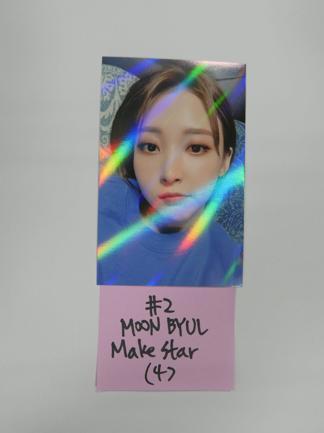 Mamamoo 'WAW' - Make star Fan Sign Event Photocard