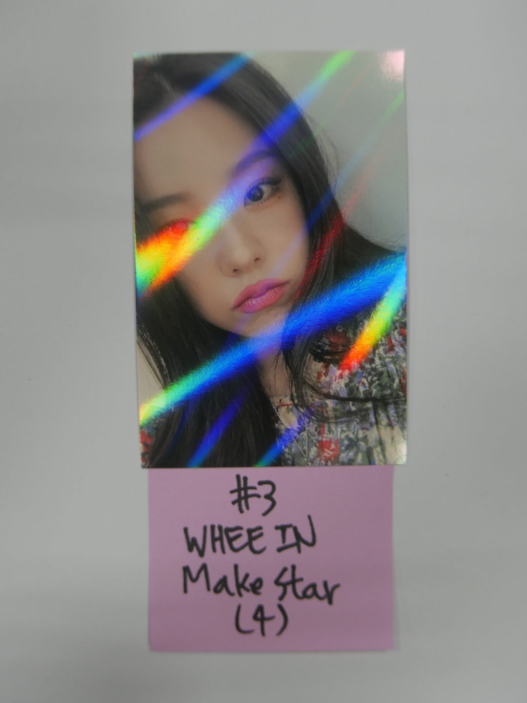 Mamamoo 'WAW' - Make star Fan Sign Event Photocard