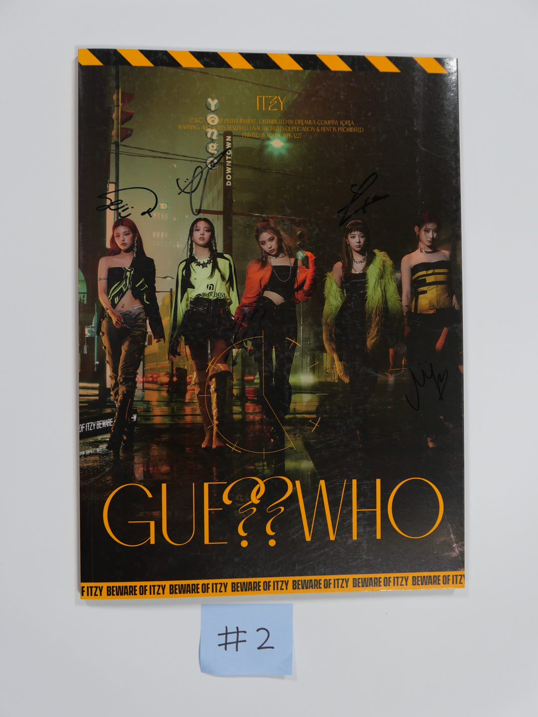 Itzy "Guess Who" - Autographed (Signed) Promo Album