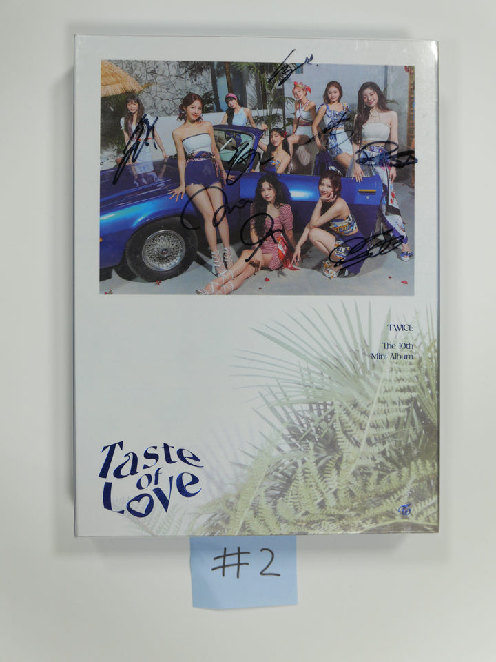 Twice "Taste Of Love" - Autographed (Signed) Promo Album