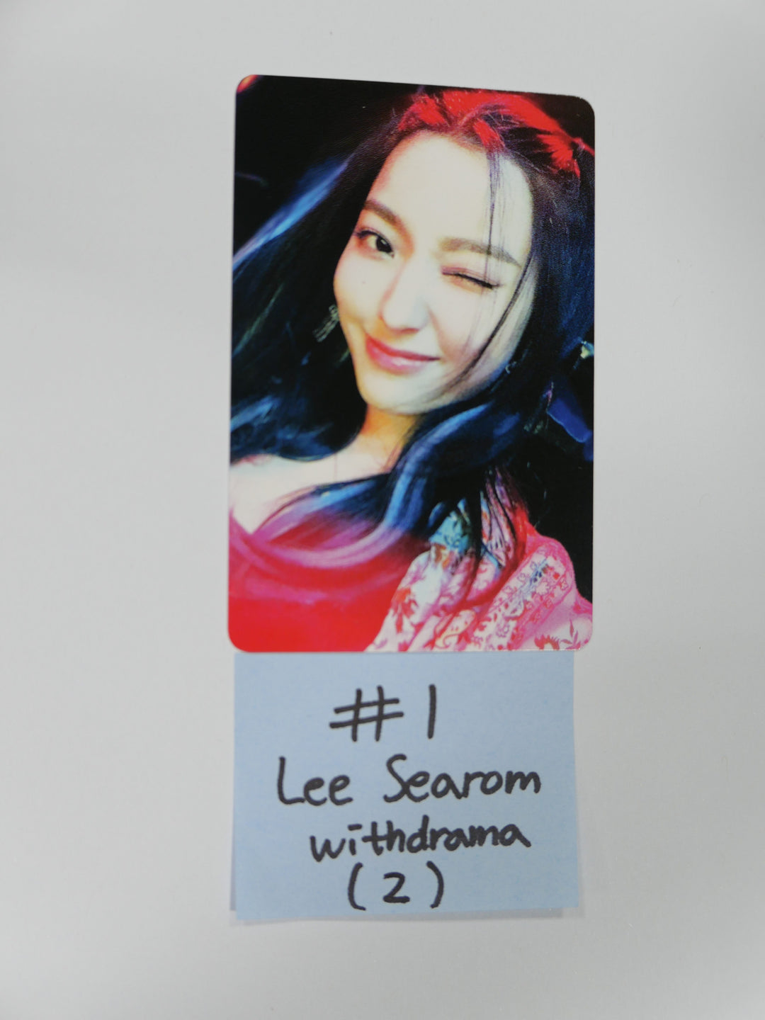 Fromis_9 "9 Way Ticket" -WithDrama Fan Sign Event Photocard