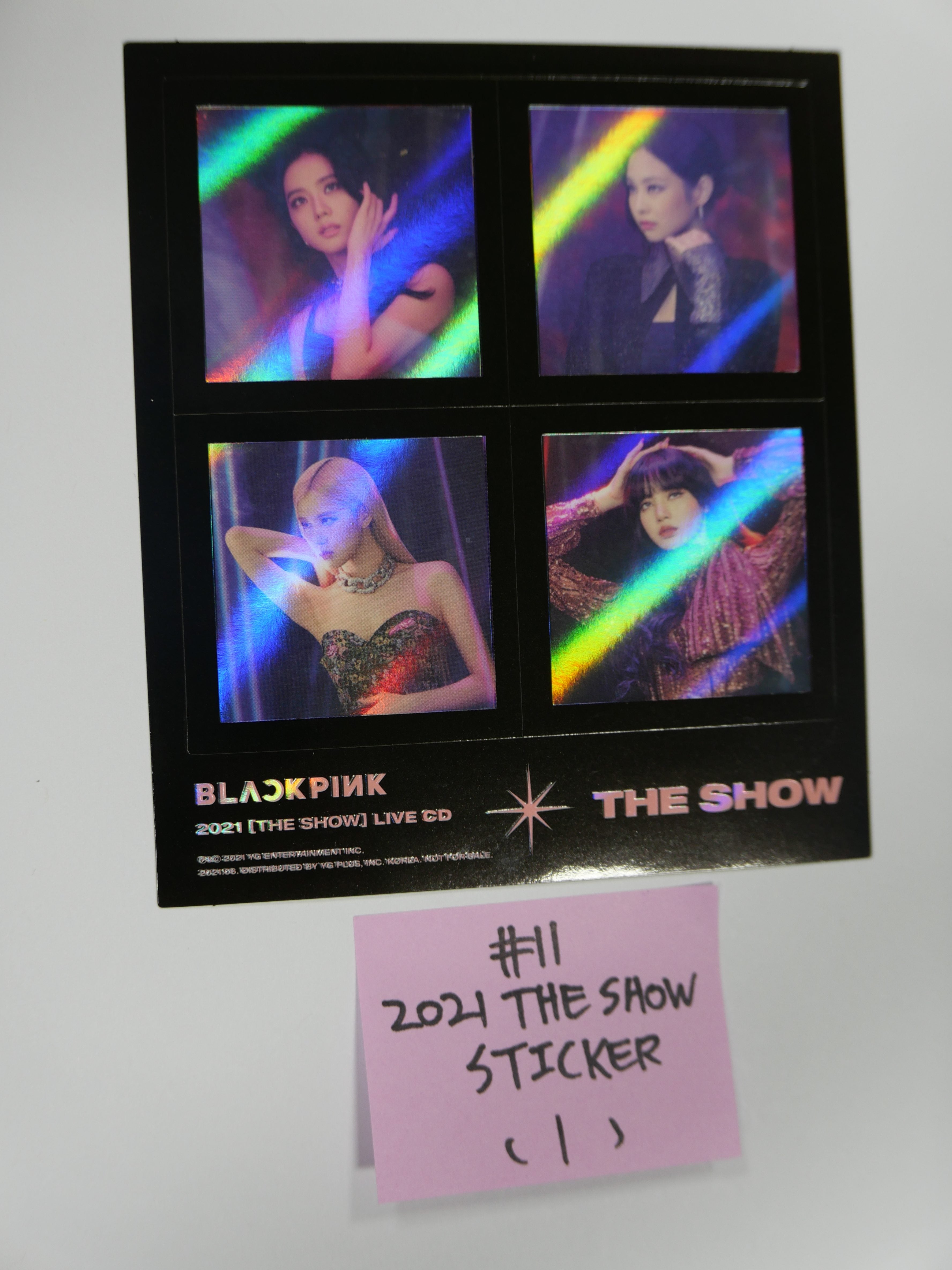 お試し価格！】 【公式】Blackpink THE SHOW photo card - CD