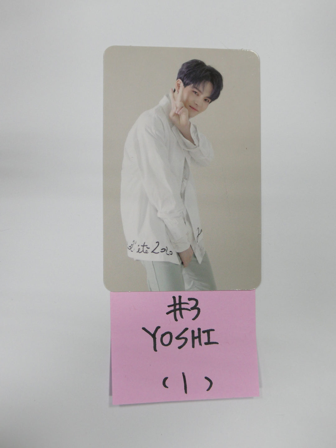 Treasure 'The First Step' - Official Photocard [ YO SHI ]
