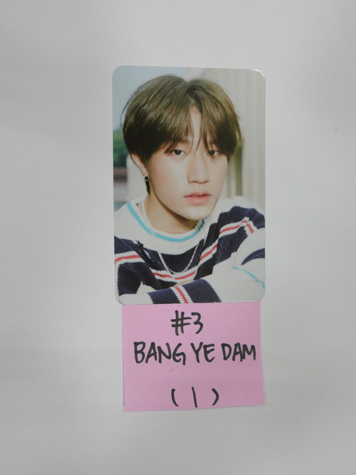 Treasure 'The First Step' - Official Photocard [ BANG YE DAM ]