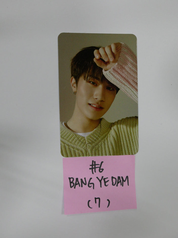 Treasure 'The First Step' - Official Photocard [ BANG YE DAM ]