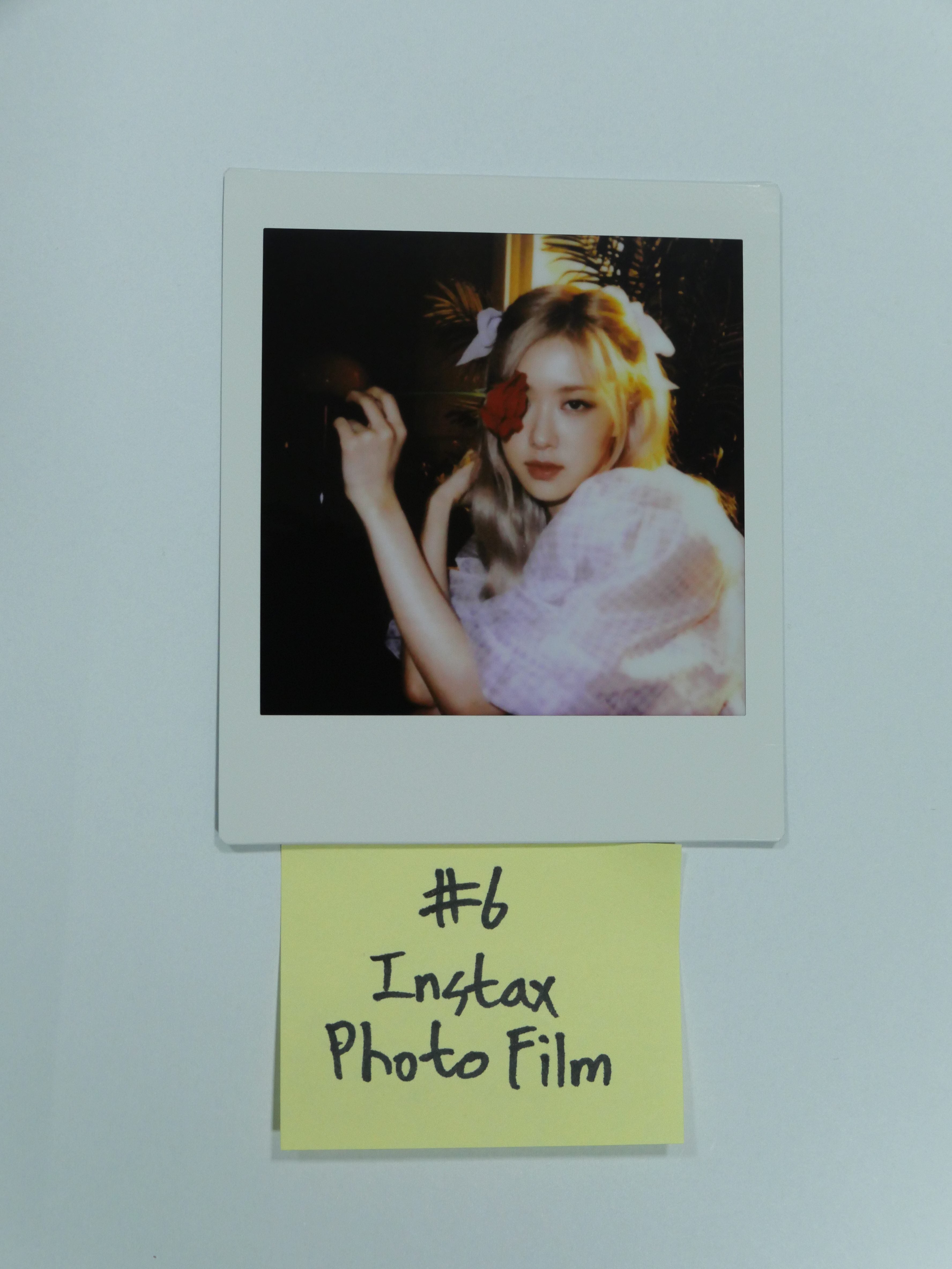 BLACKPINK ROSE Photocard - Instax Film , Photocard Set (3EA) & Pre 