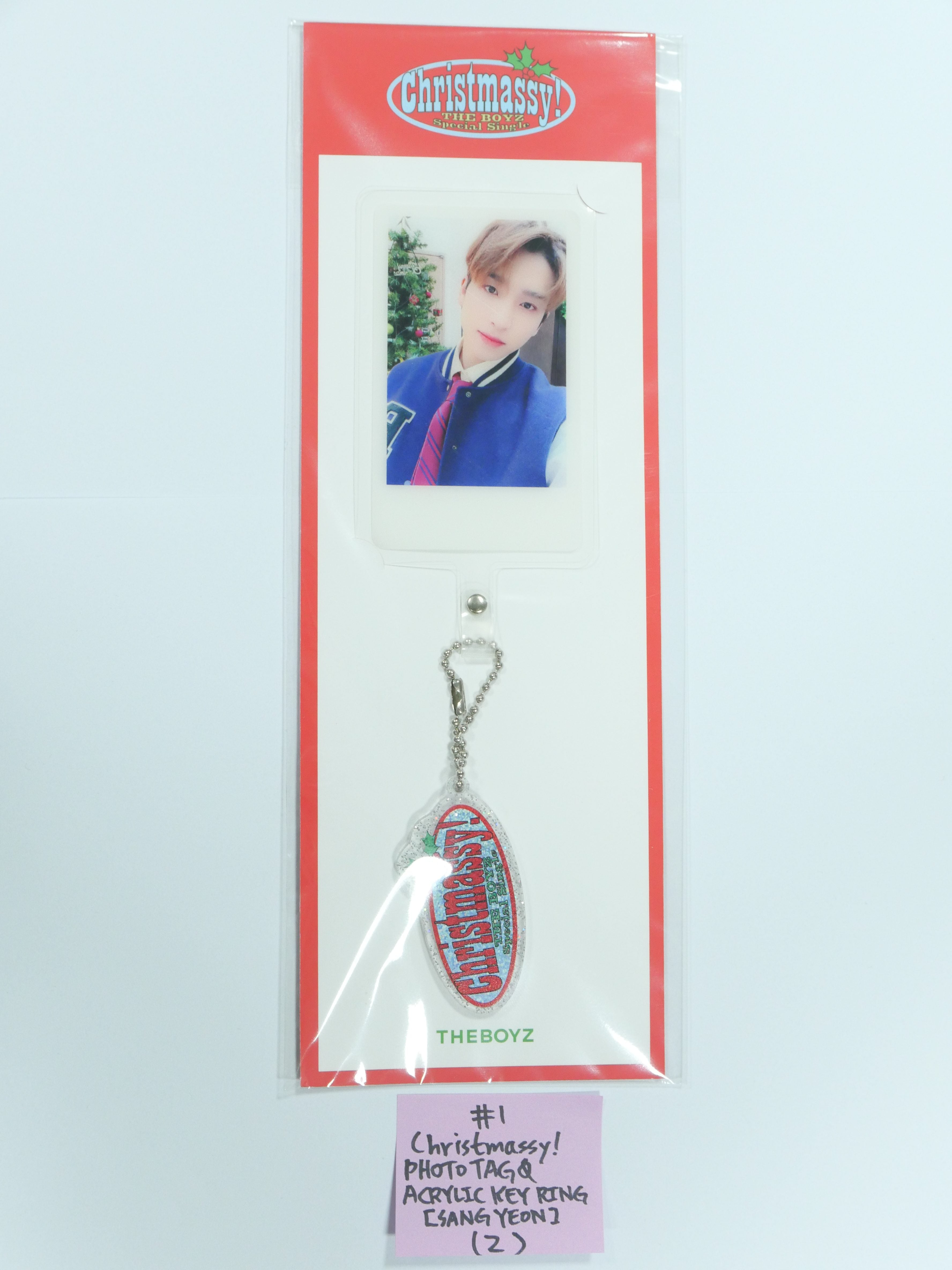 The Boyz 'Christmassy!' - Official MD ( Photo Tag & Name Keyring 