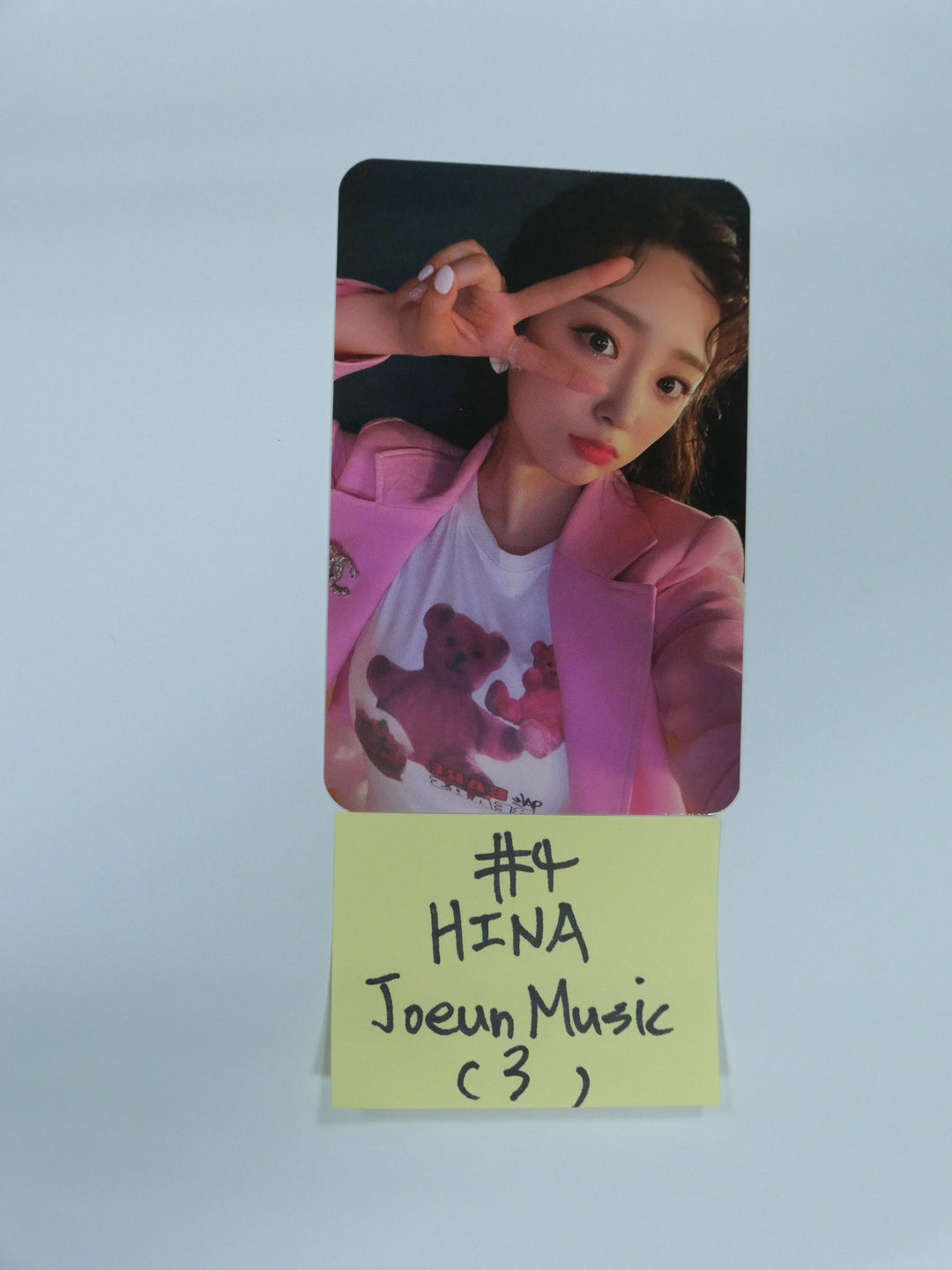 Lightsum 'Vanilla' - Joeun Music Fansign Event Photocard