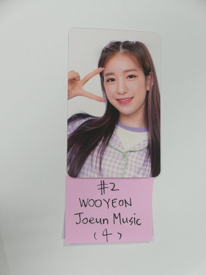 Woo!ah! 'Wish' - Joeun Music Fansign Event Photocard
