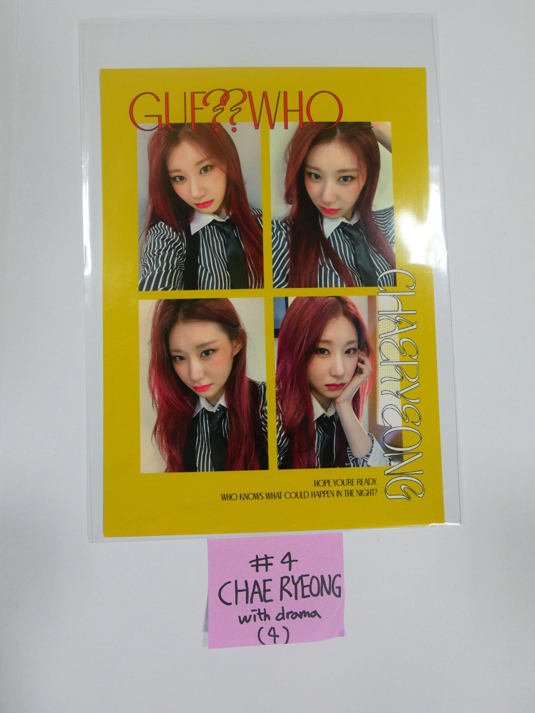 Itzy 'Guess Who' -Withdrama Fansign Event Four Cut Photo