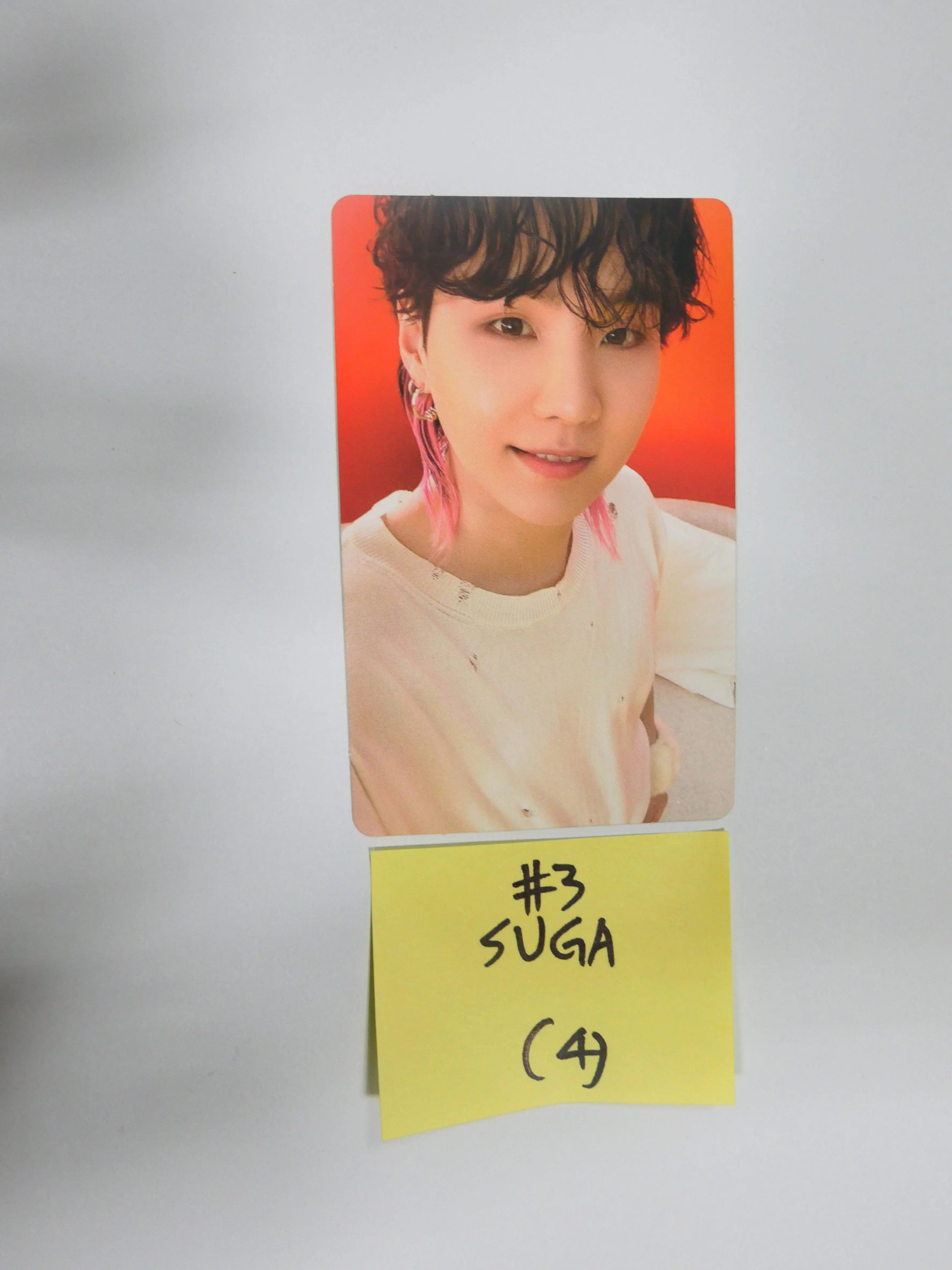 BTS 'Butter' Official Photocard & Folded Message Card