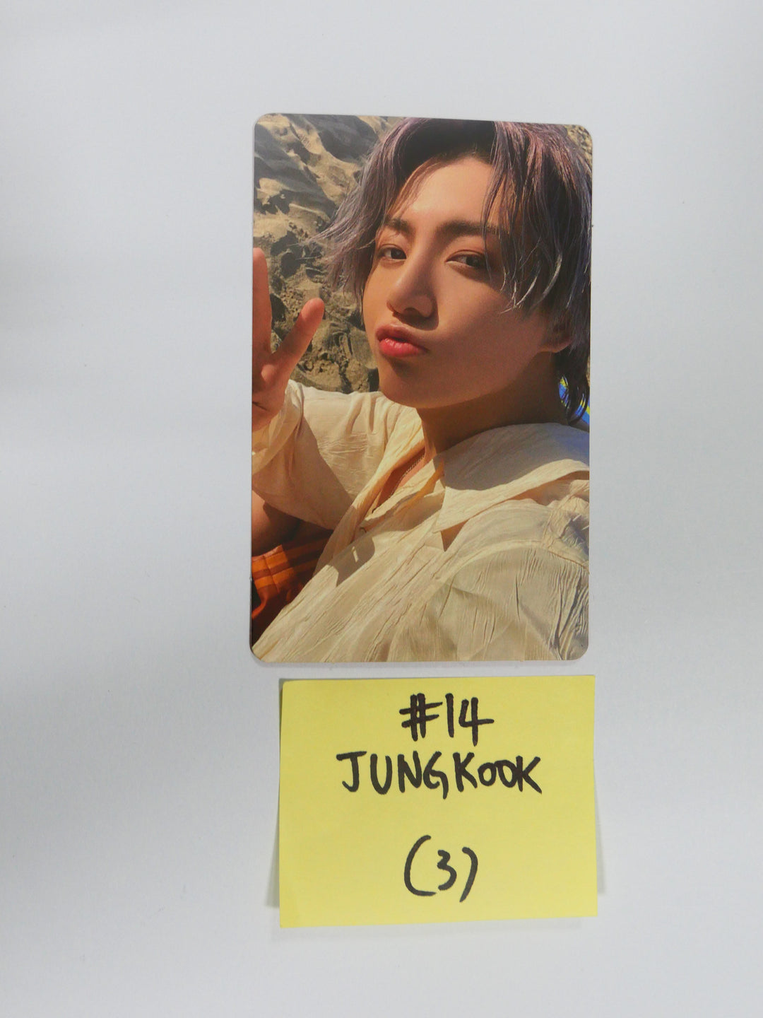 방탄소년단 '버터' - 공식 포토카드 &amp; 접힌 메시지 카드 (업데이트 7-14)